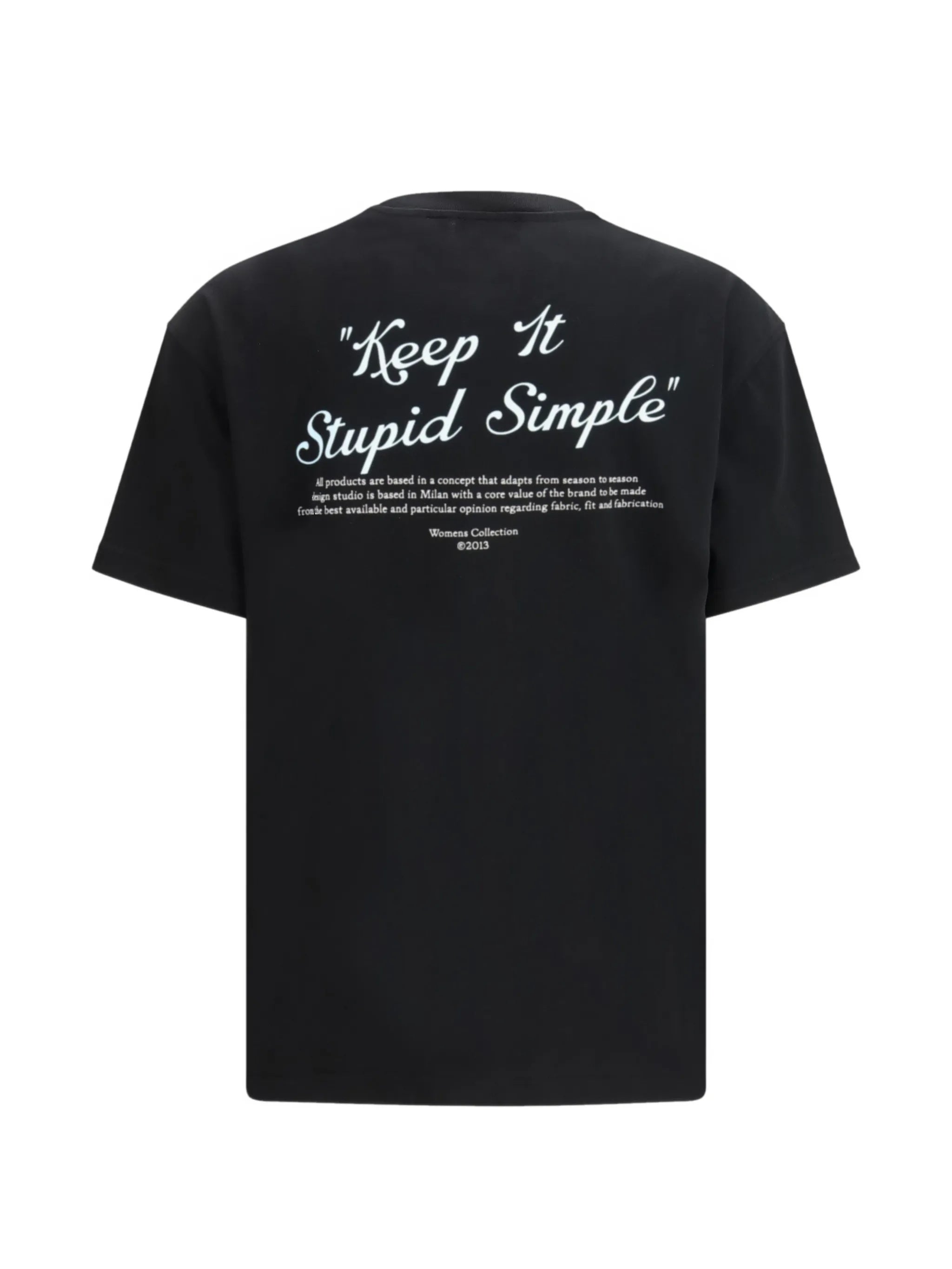 Kiss Quote Reg Tee Black T-shirt