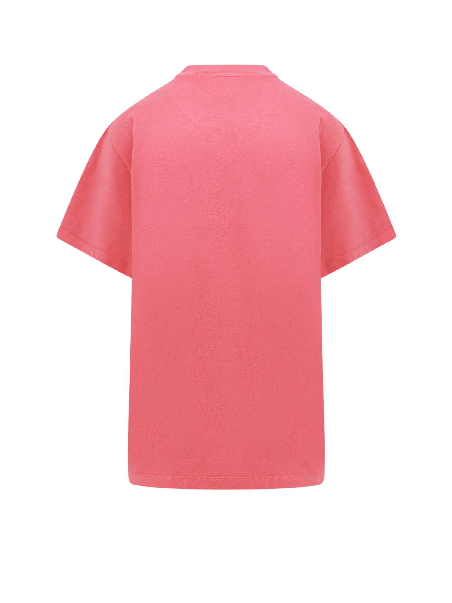 Stella Mccartney T-Shirts And Polos Pink Cotone Sostenibile