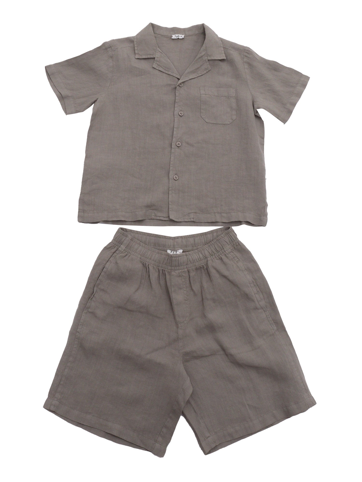SET Grey Linen Suits