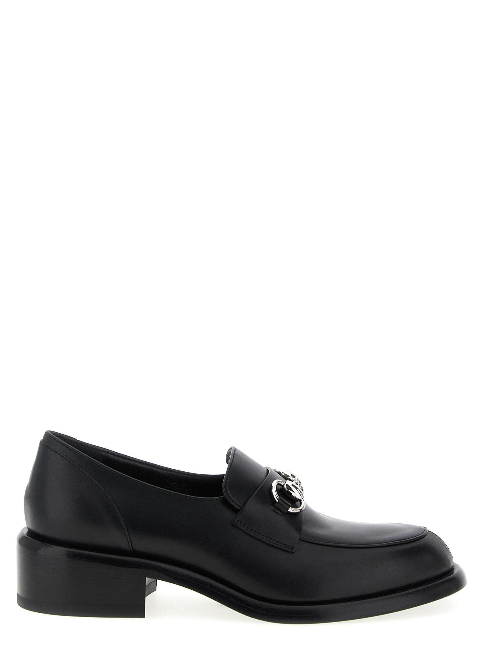 Morsetto loafers Black Calfskin Leather (bos Taurus)