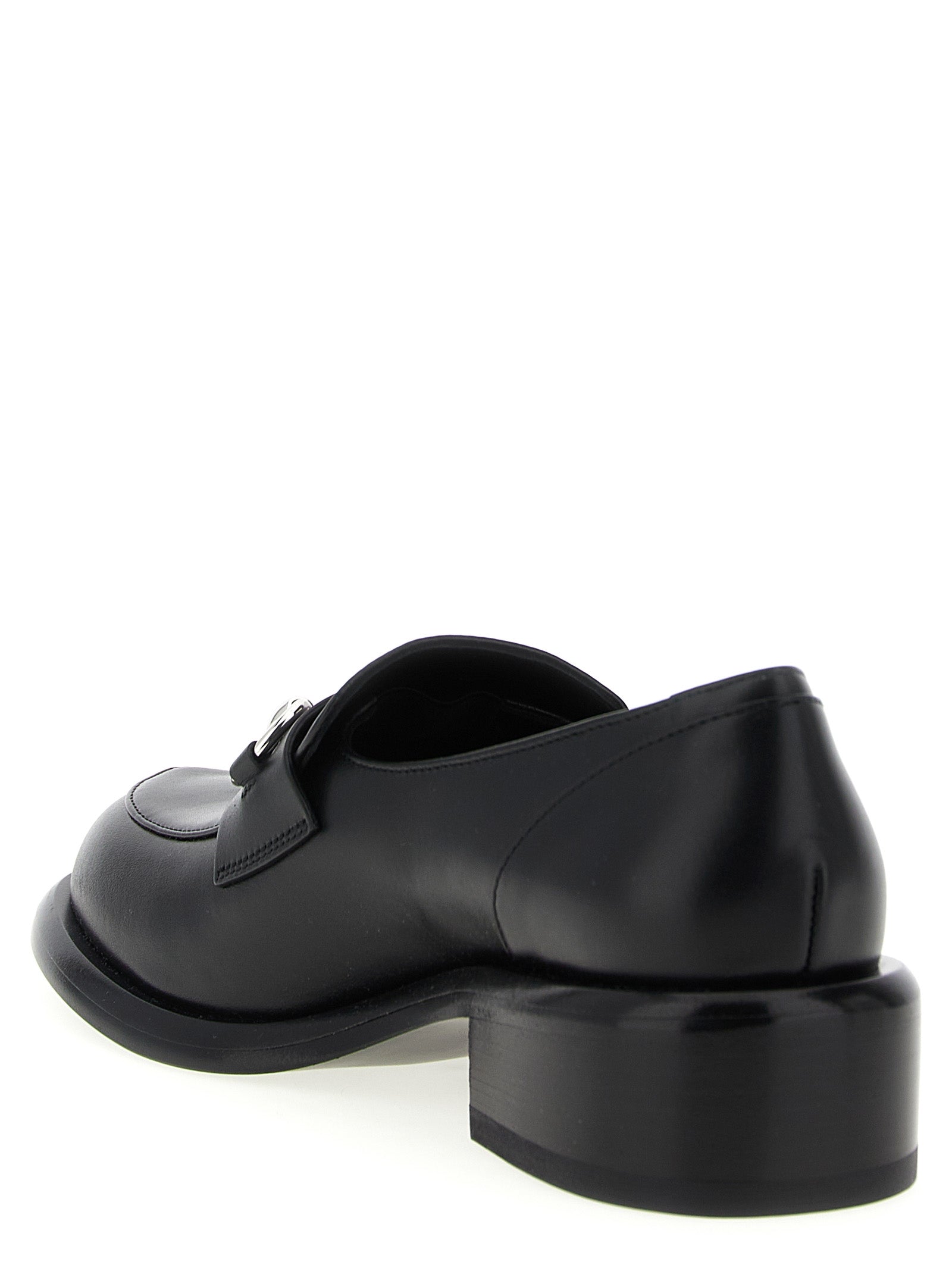 Morsetto loafers Black Calfskin Leather (bos Taurus)