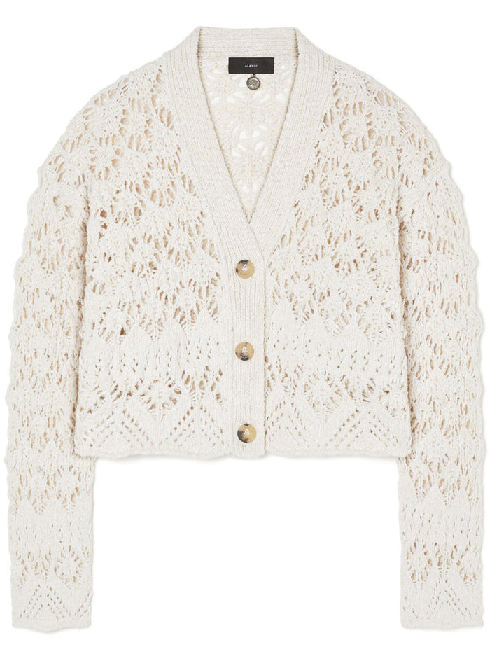 Lagoon Romance Cardicrop Nude & Neutrals Maglia