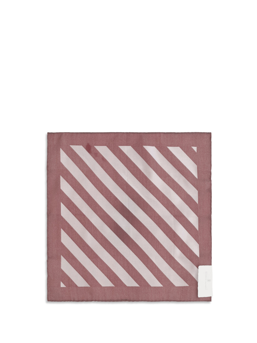 Pocket Square Cherry Cotton Scarf