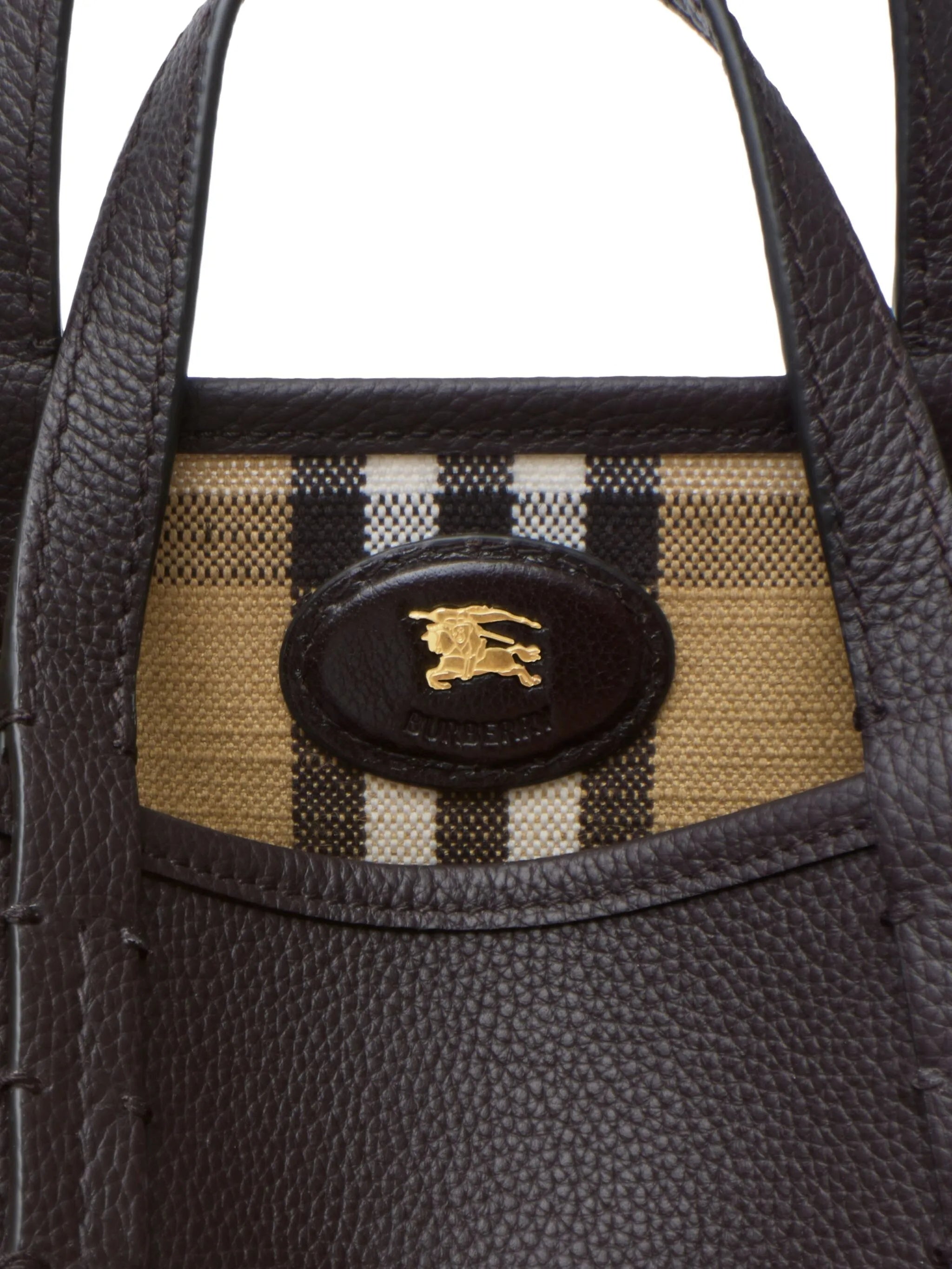 Mn Reversible Tote Brown Borsa