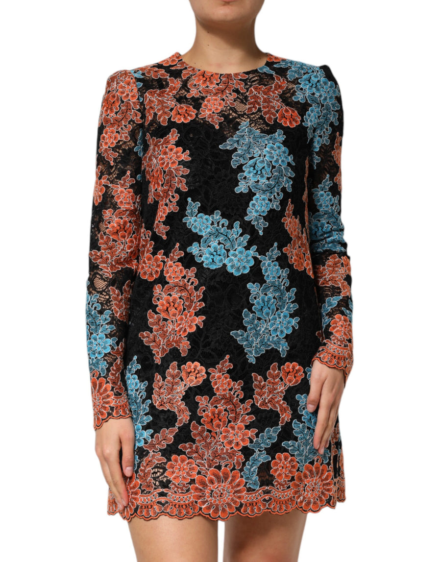 Dolce & Gabbana 60% polyester 20% polyamide 10% viscose tunic in black