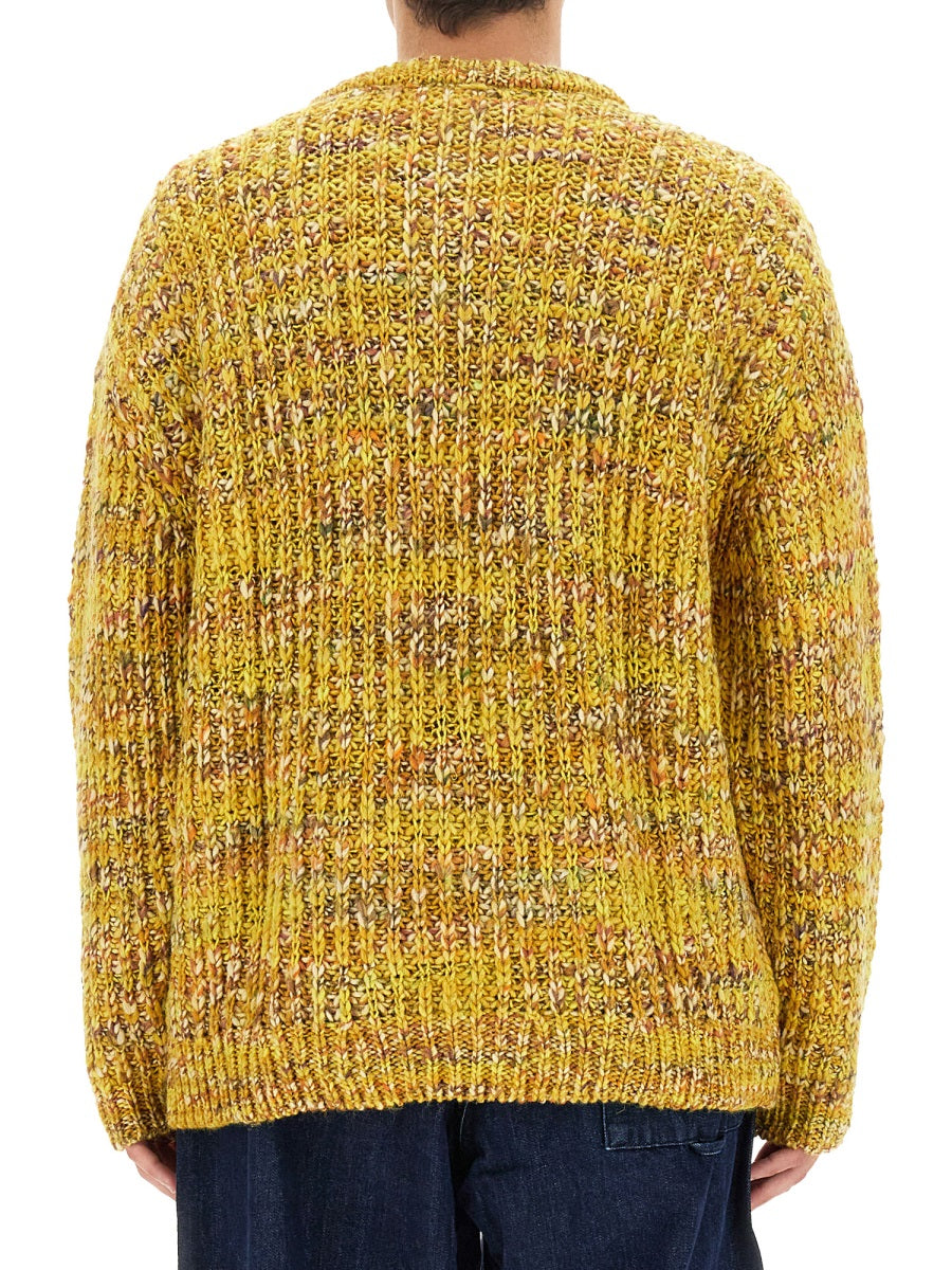 Granny Shirt Yellow Acrylic Jumpers