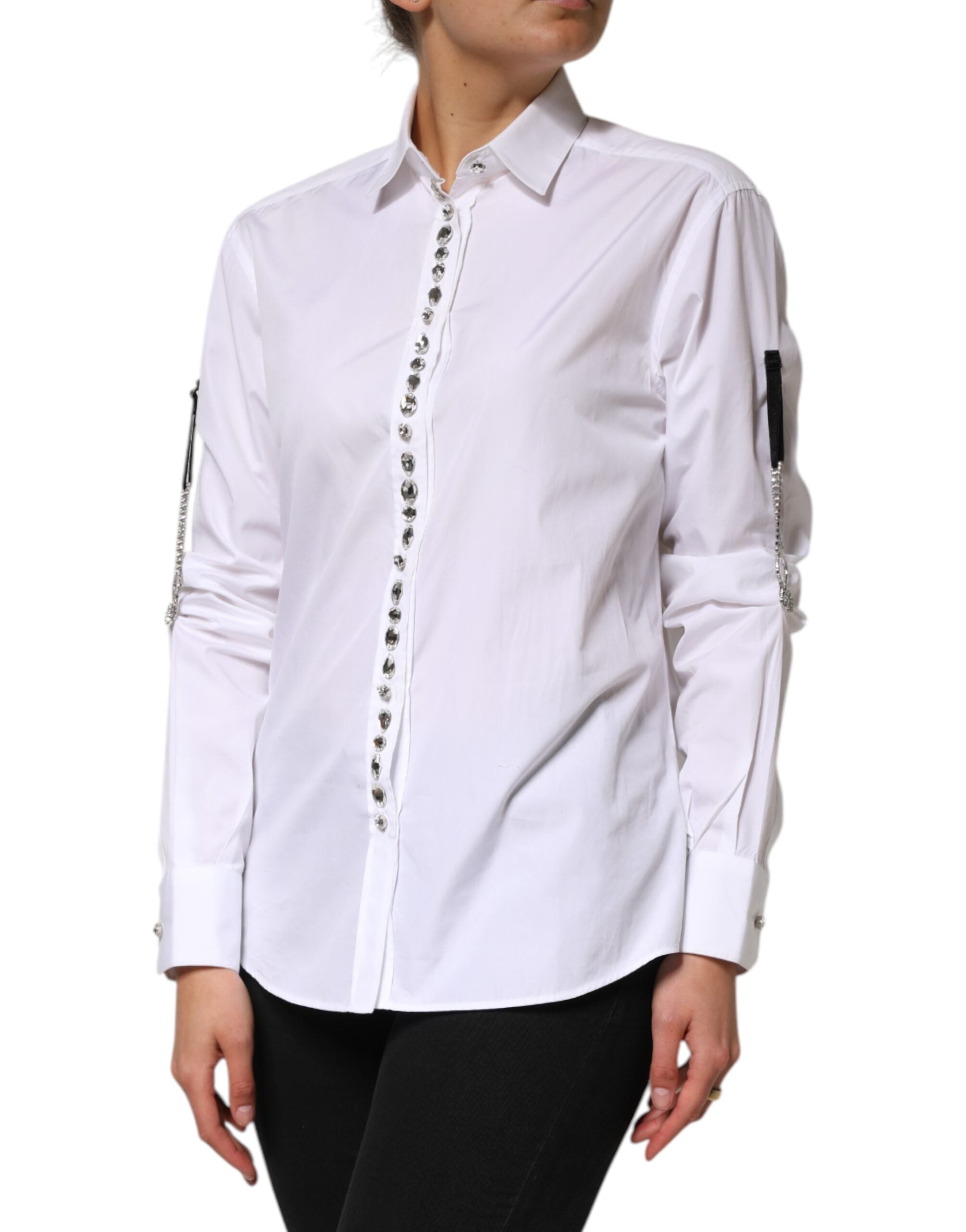 Dolce & Gabbana 100% Cotton shirt in white — view 3