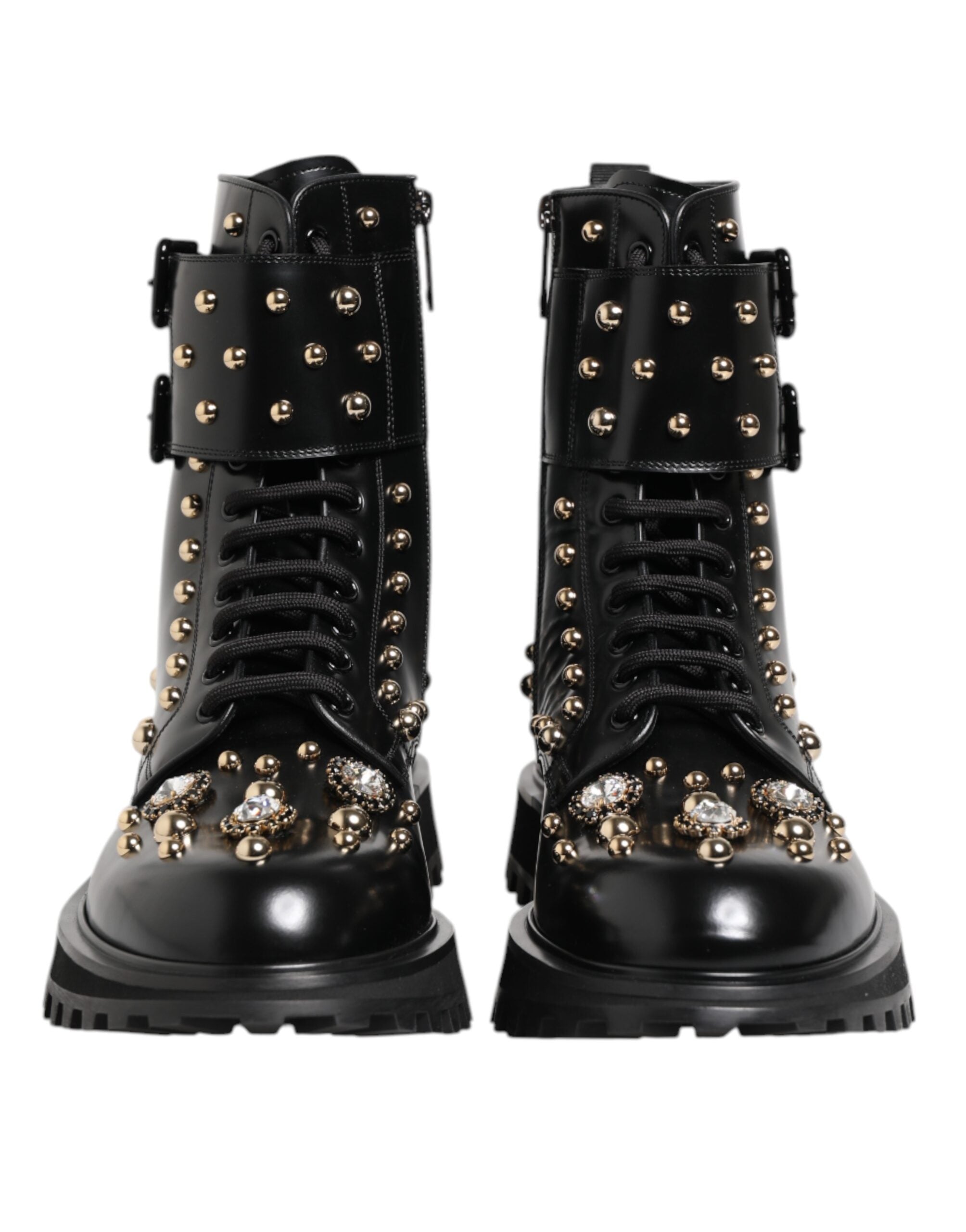 Dolce & Gabbana 100% Calfskin Leather boots in black