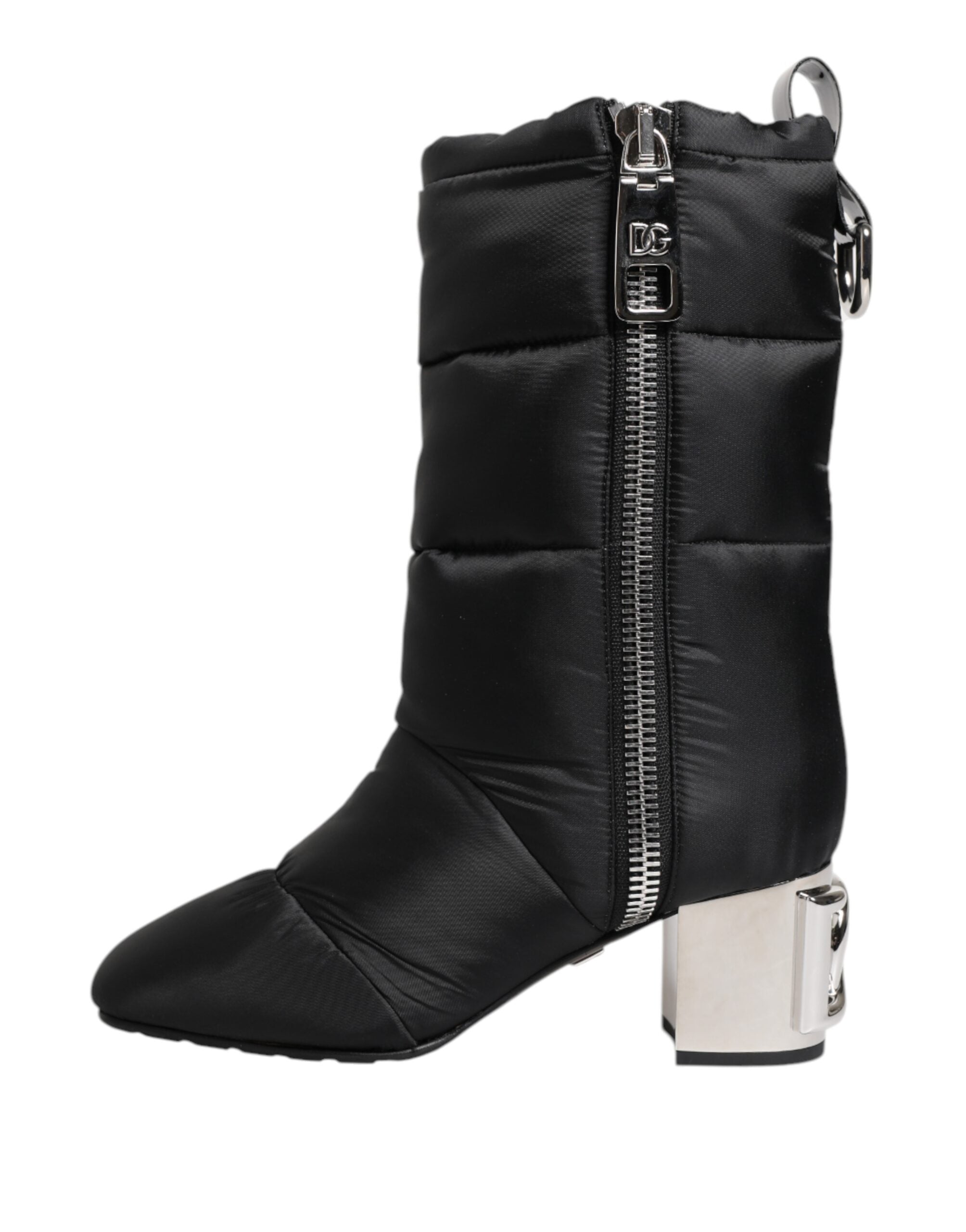 Dolce & Gabbana 70% Polyester boot in black — view 5