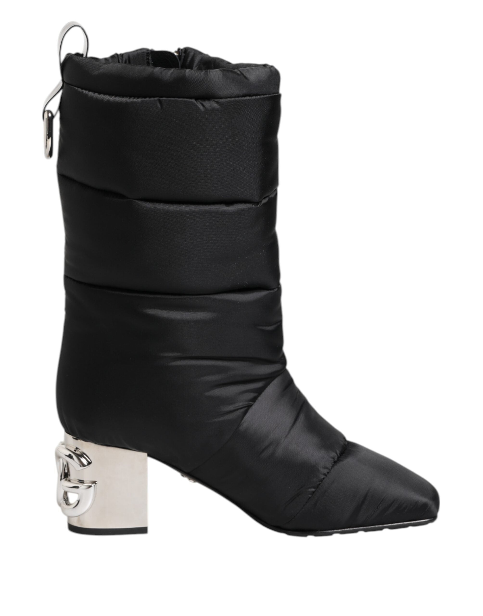 Dolce & Gabbana 70% Polyester boot in black — view 7