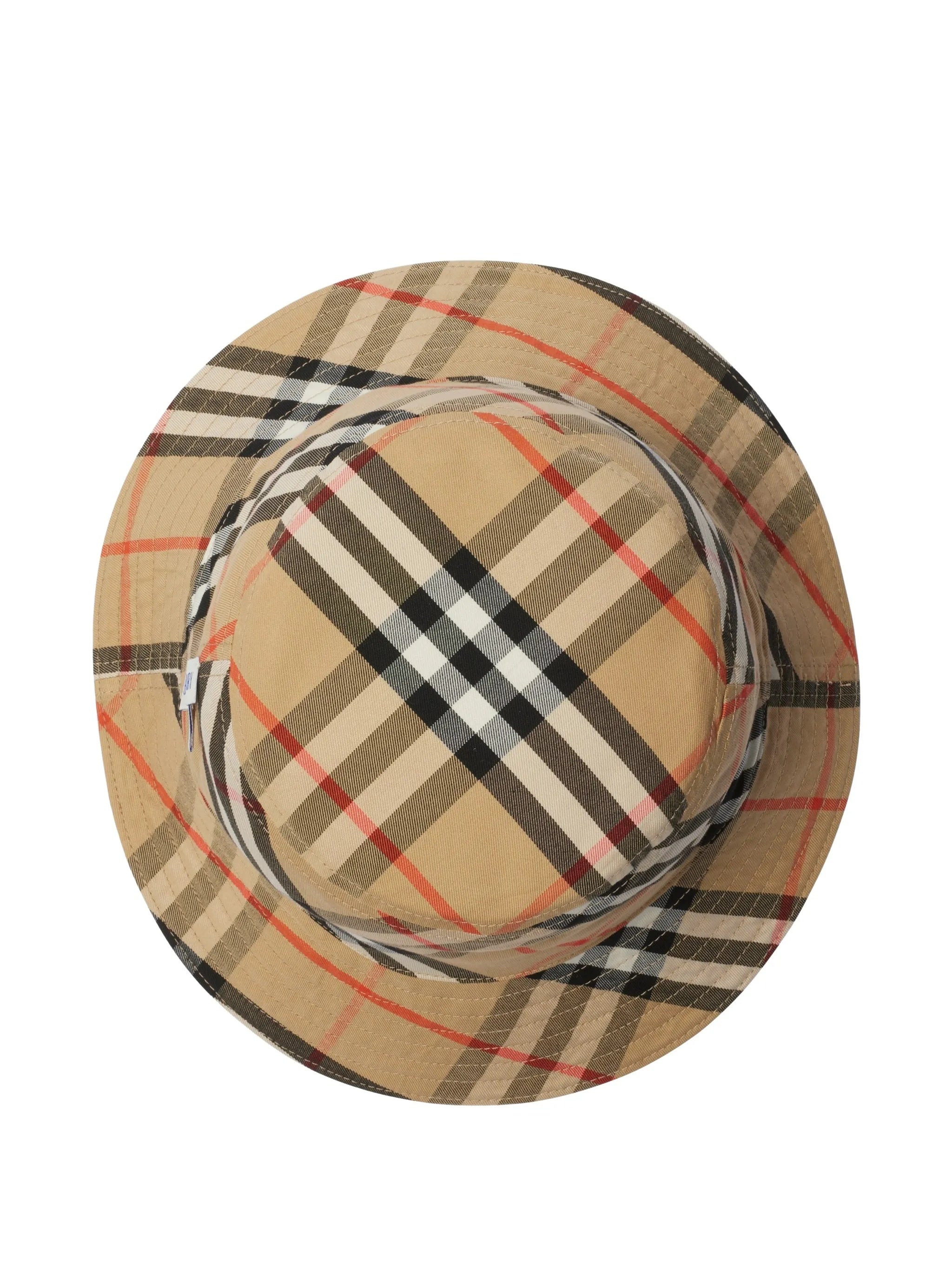 Gabardine Rev Bucket Nude & Neutrals Cappello