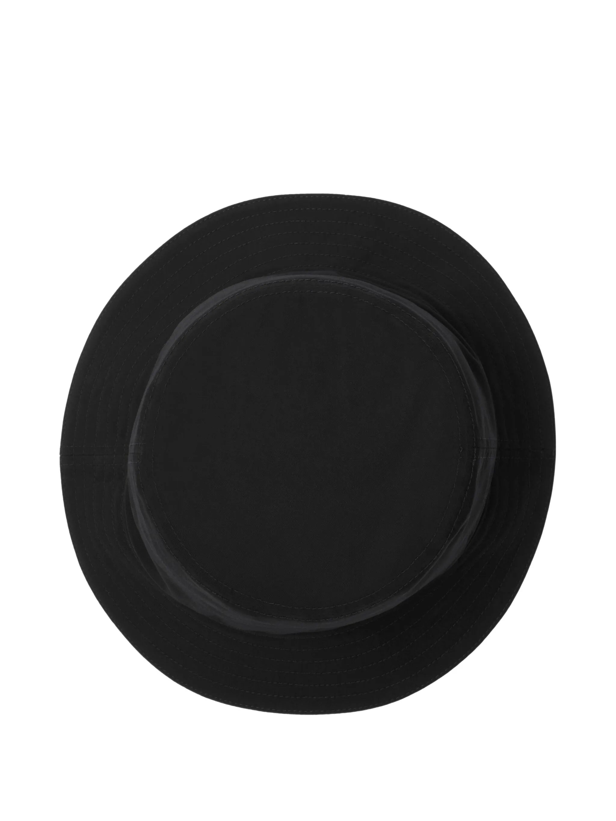 Gabardine Rev Bucket Black Cappello