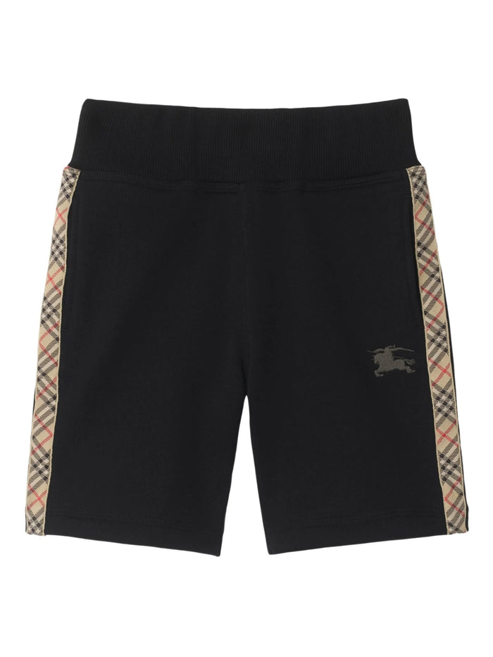 Benny Chk Tape Black Short