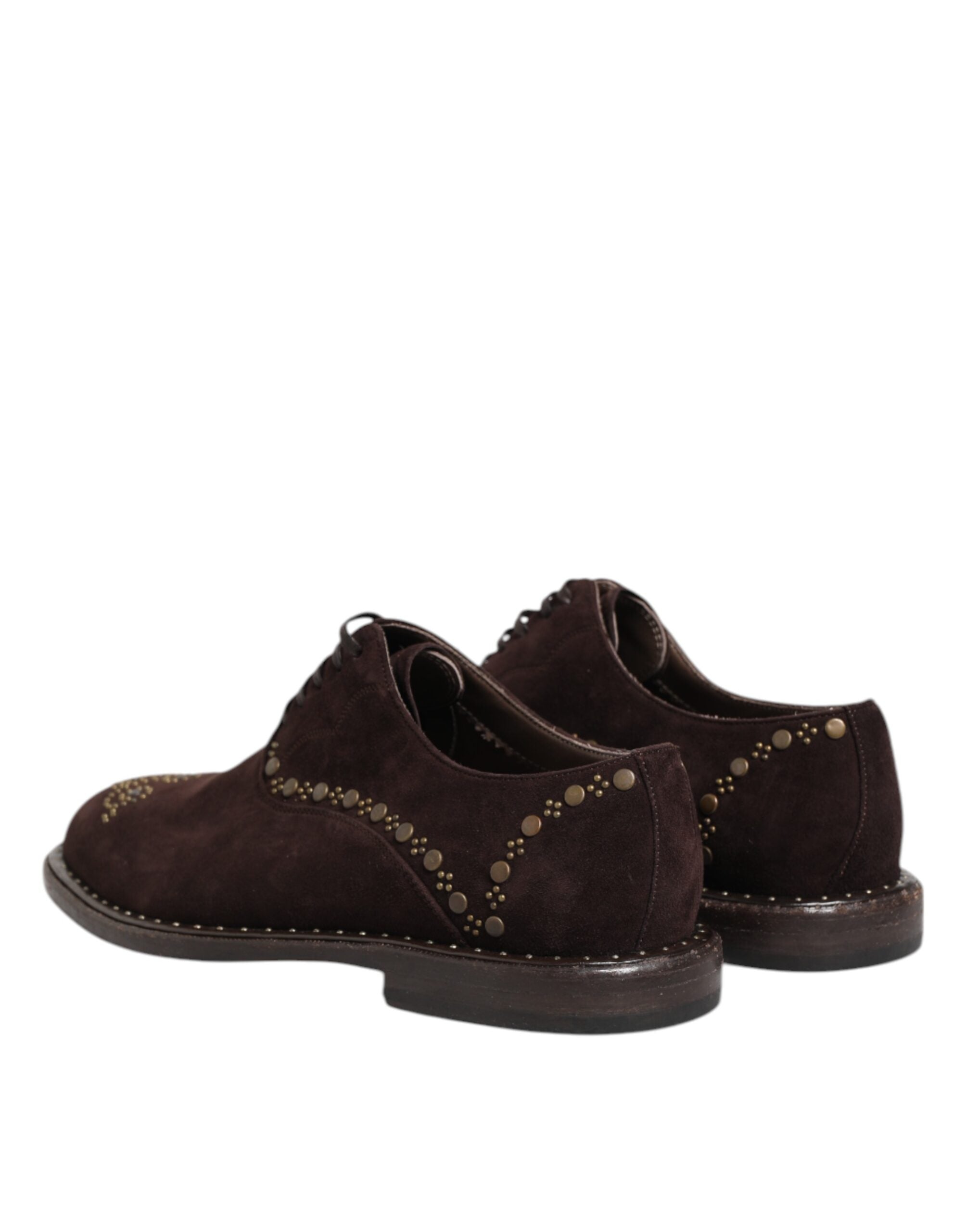 Dolce & Gabbana 100% Capra oxford in brown — view 4