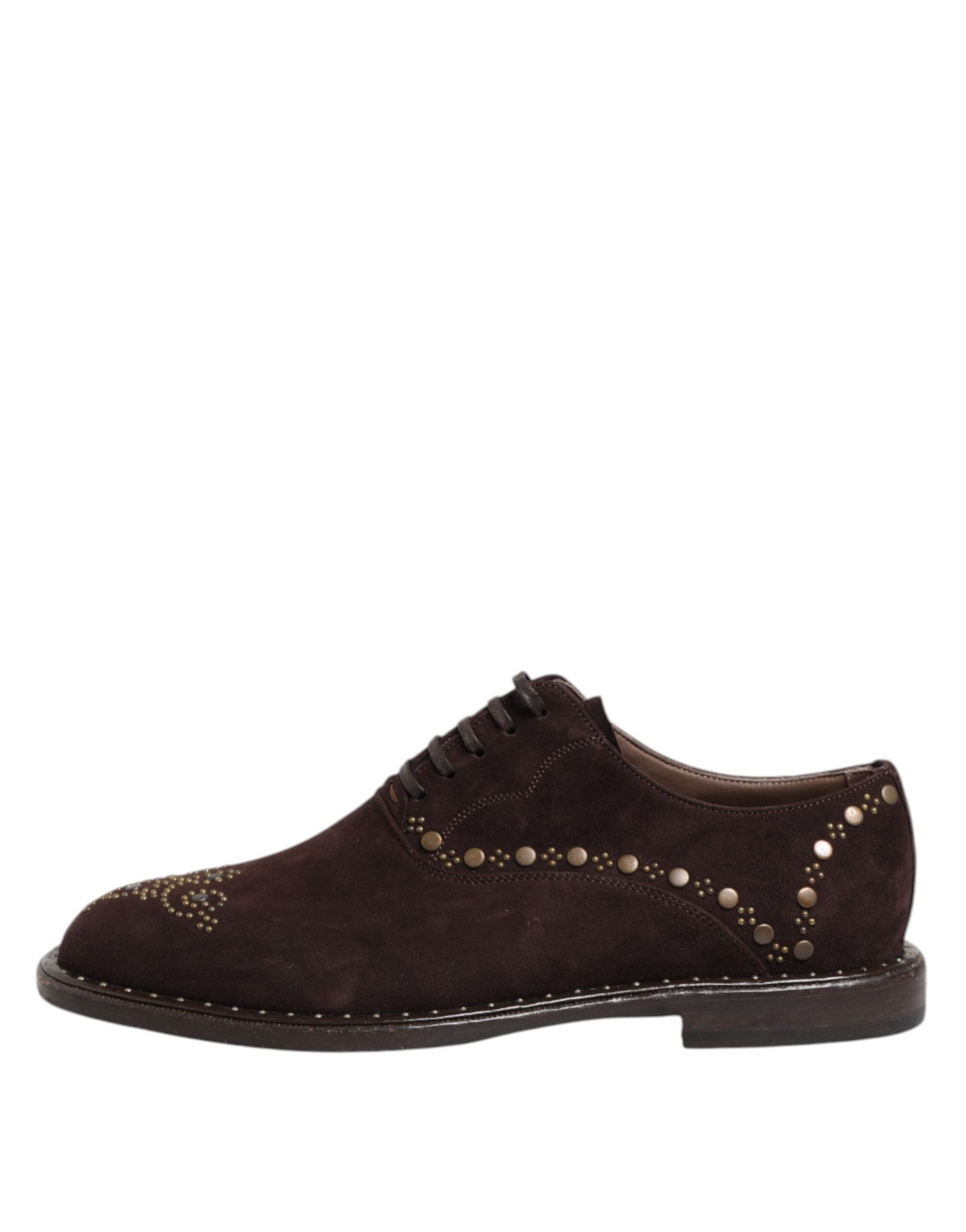 Dolce & Gabbana 100% Capra oxford in brown — view 5