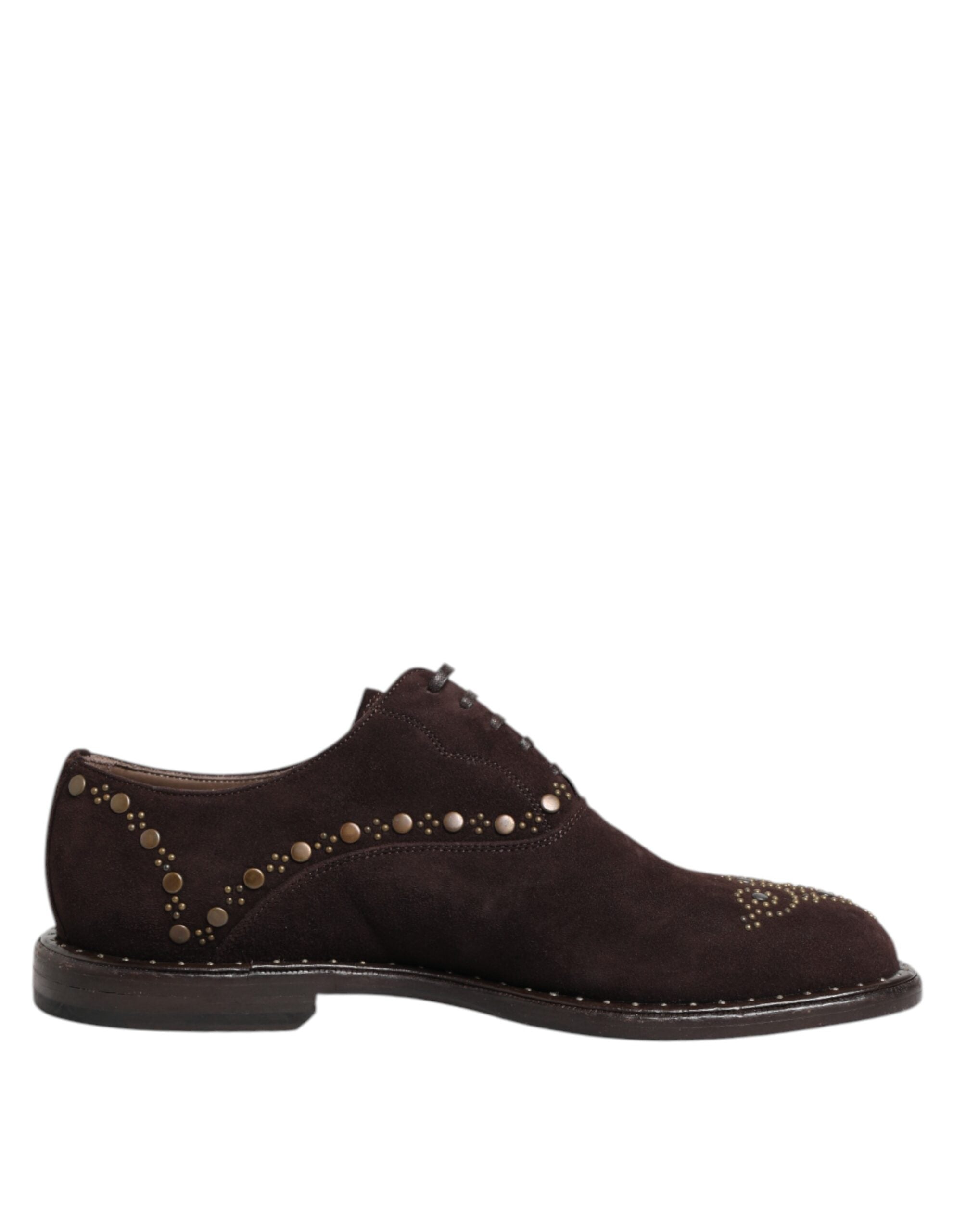 Dolce & Gabbana 100% Capra oxford in brown — view 7