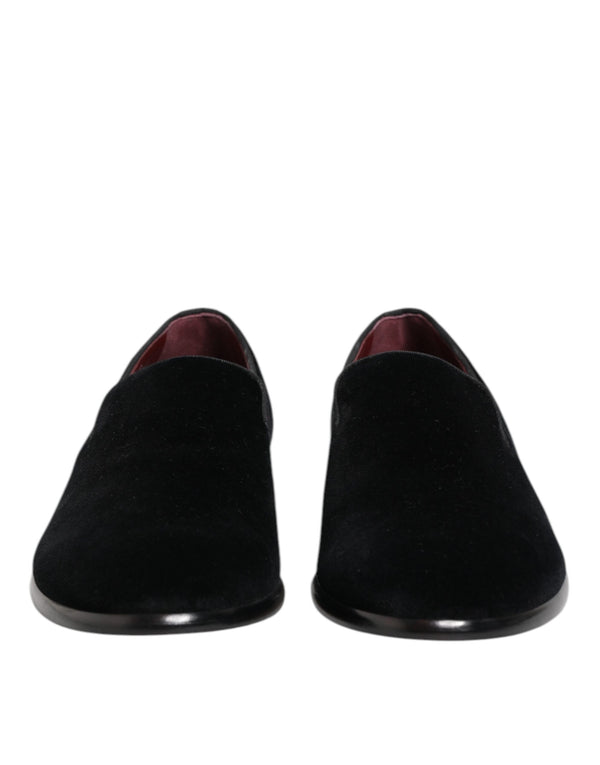 Dolce & Gabbana 100% Cotton loafers in black