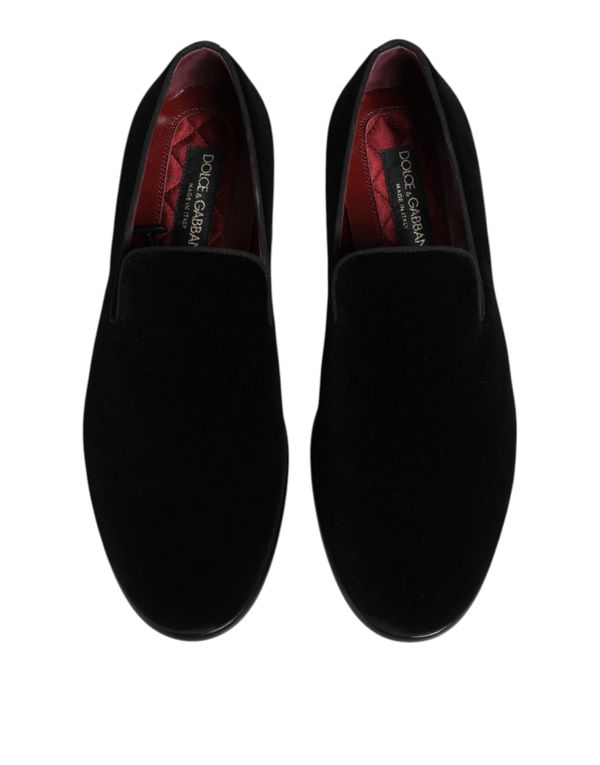 Dolce & Gabbana 100% Cotton loafers in black — view 2