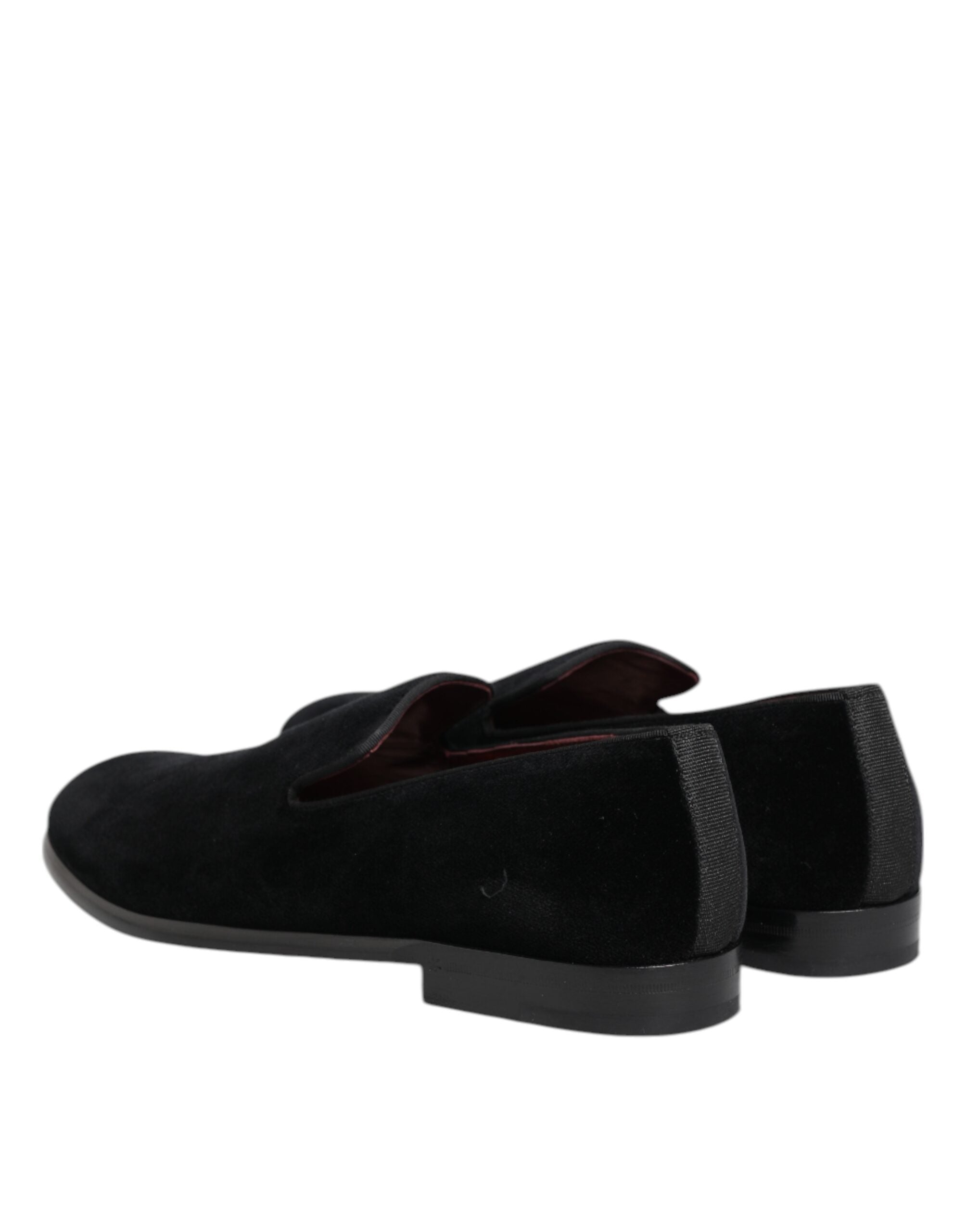 Dolce & Gabbana 100% Cotton loafers in black — view 4