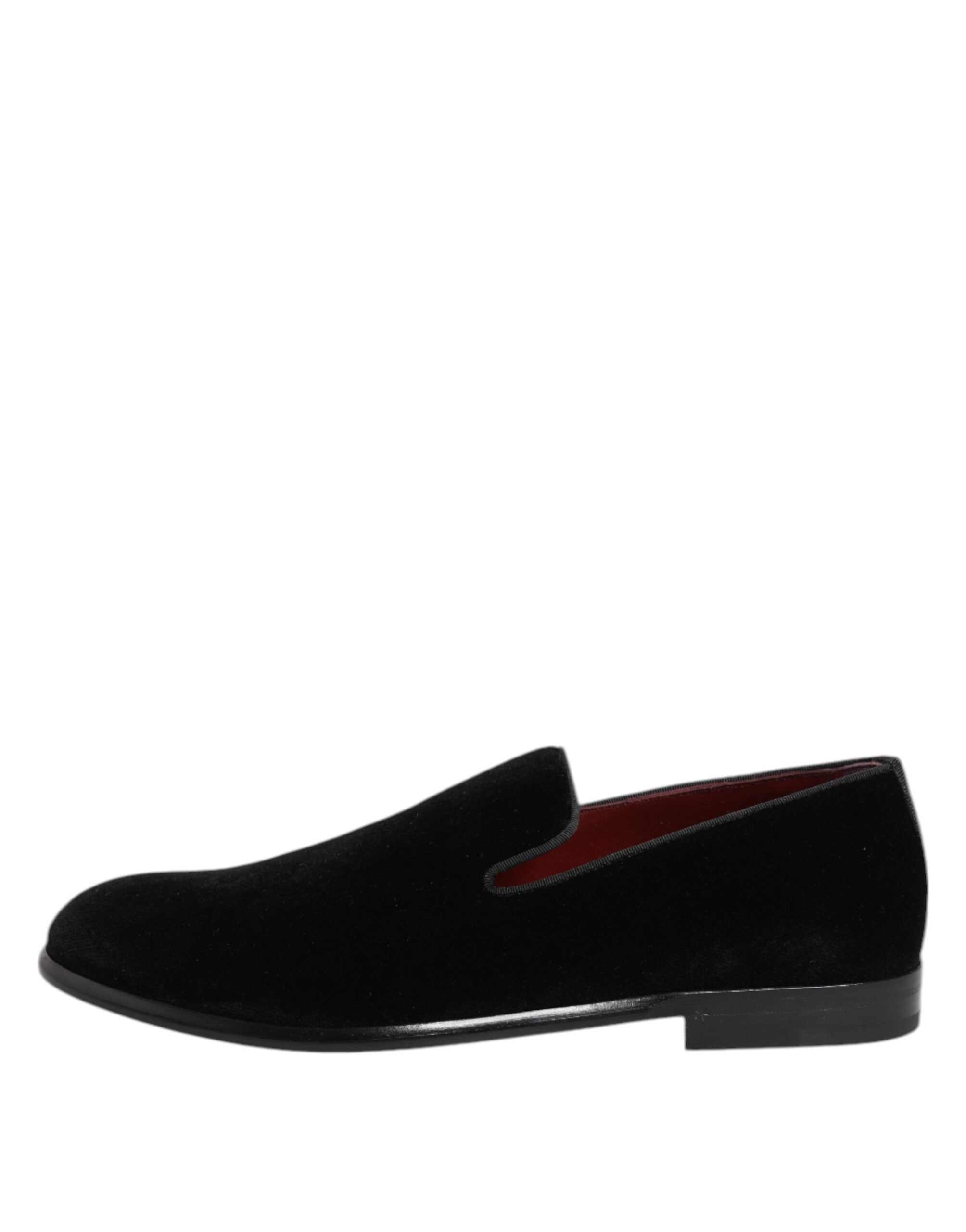 Dolce & Gabbana 100% Cotton loafers in black — view 5
