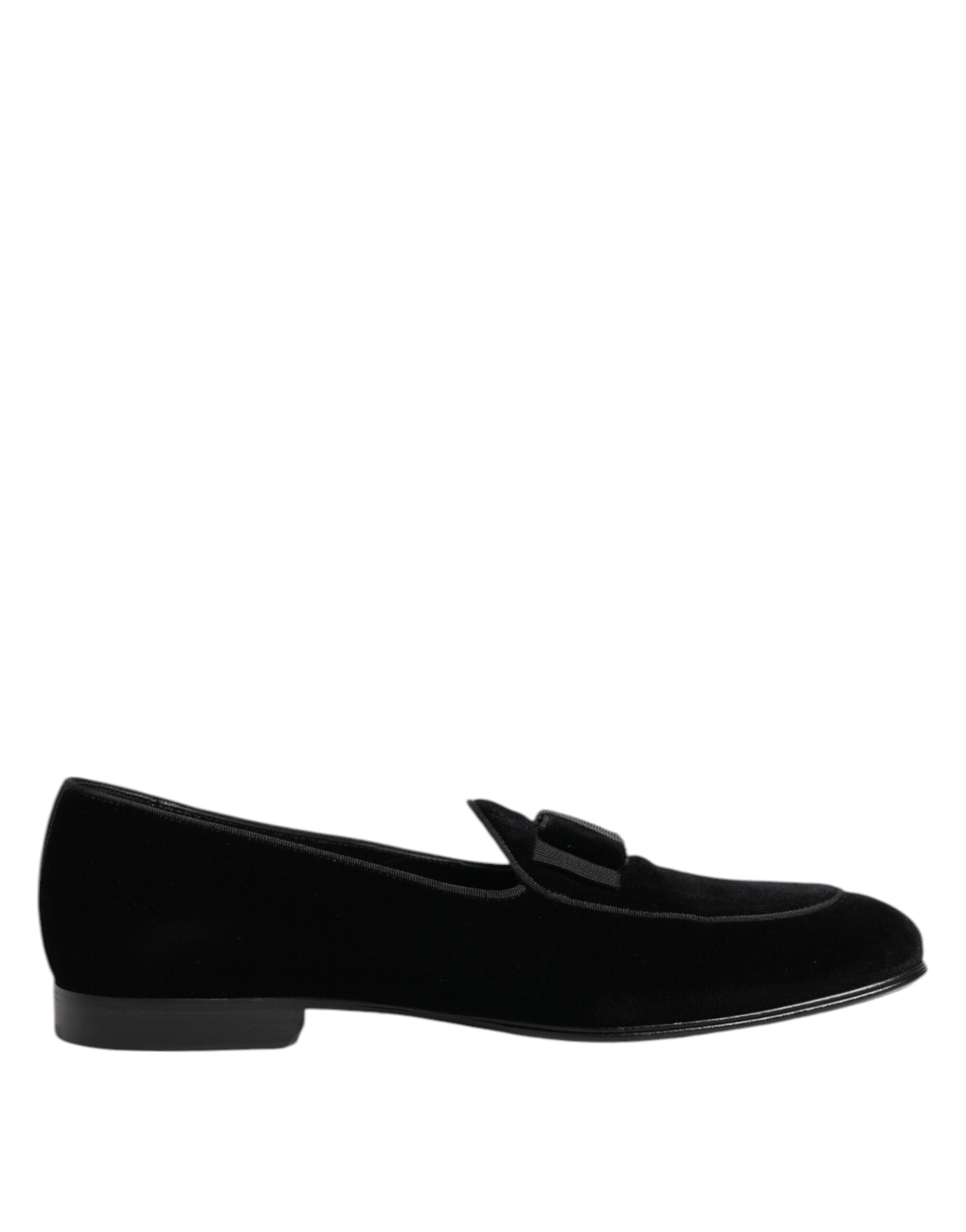 Dolce & Gabbana 64% Cotton loafer in black — view 7
