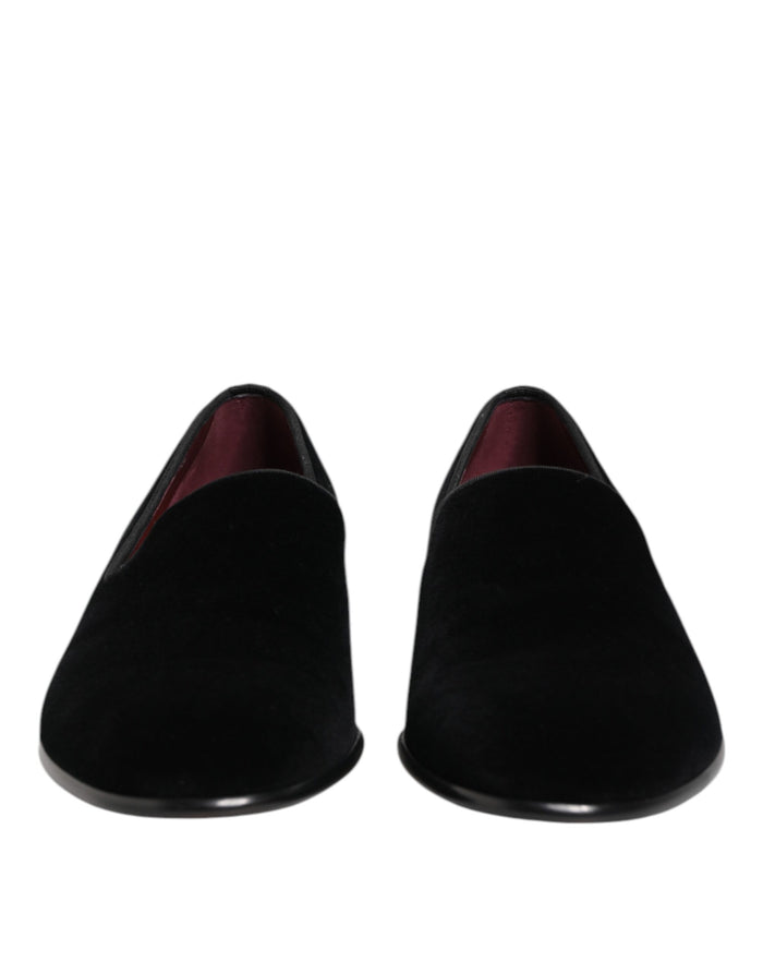 Dolce & Gabbana 53% Viscose loafer in black