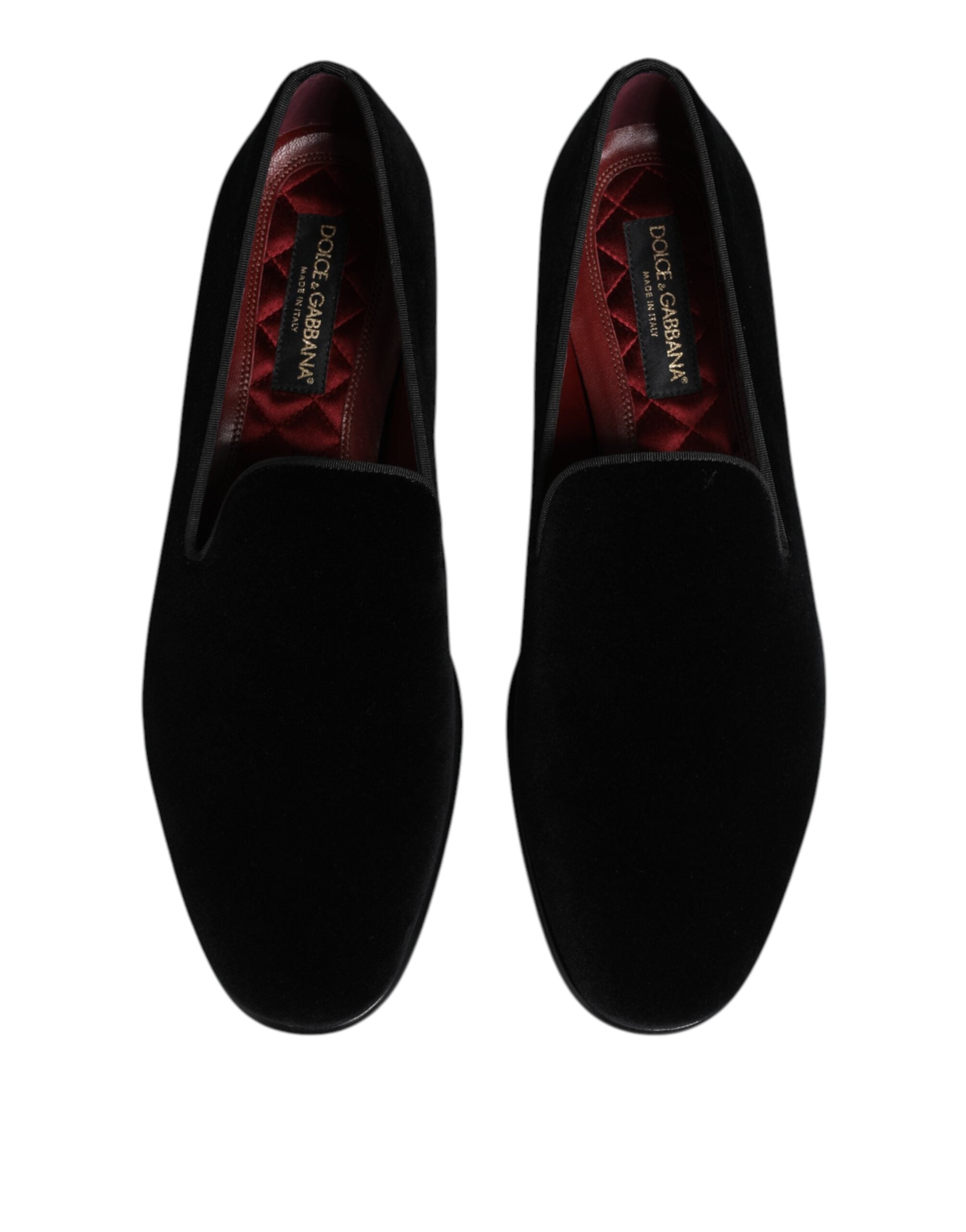 Dolce & Gabbana 53% Viscose loafer in black — view 2