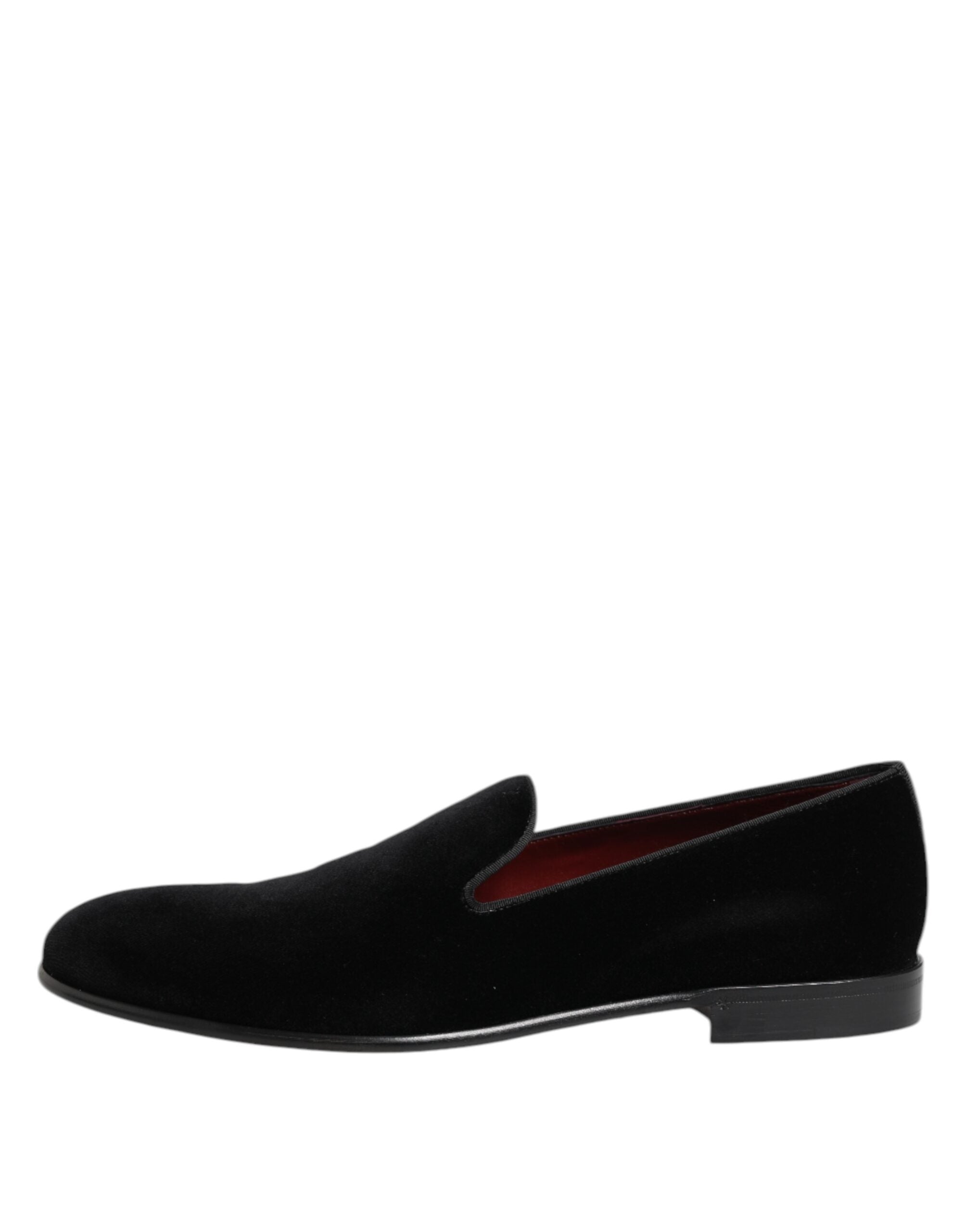 Dolce & Gabbana 53% Viscose loafer in black — view 5