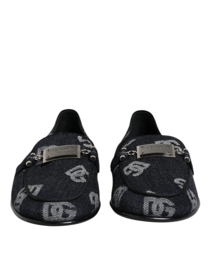 Dolce & Gabbana 98% Cotton loafer in black