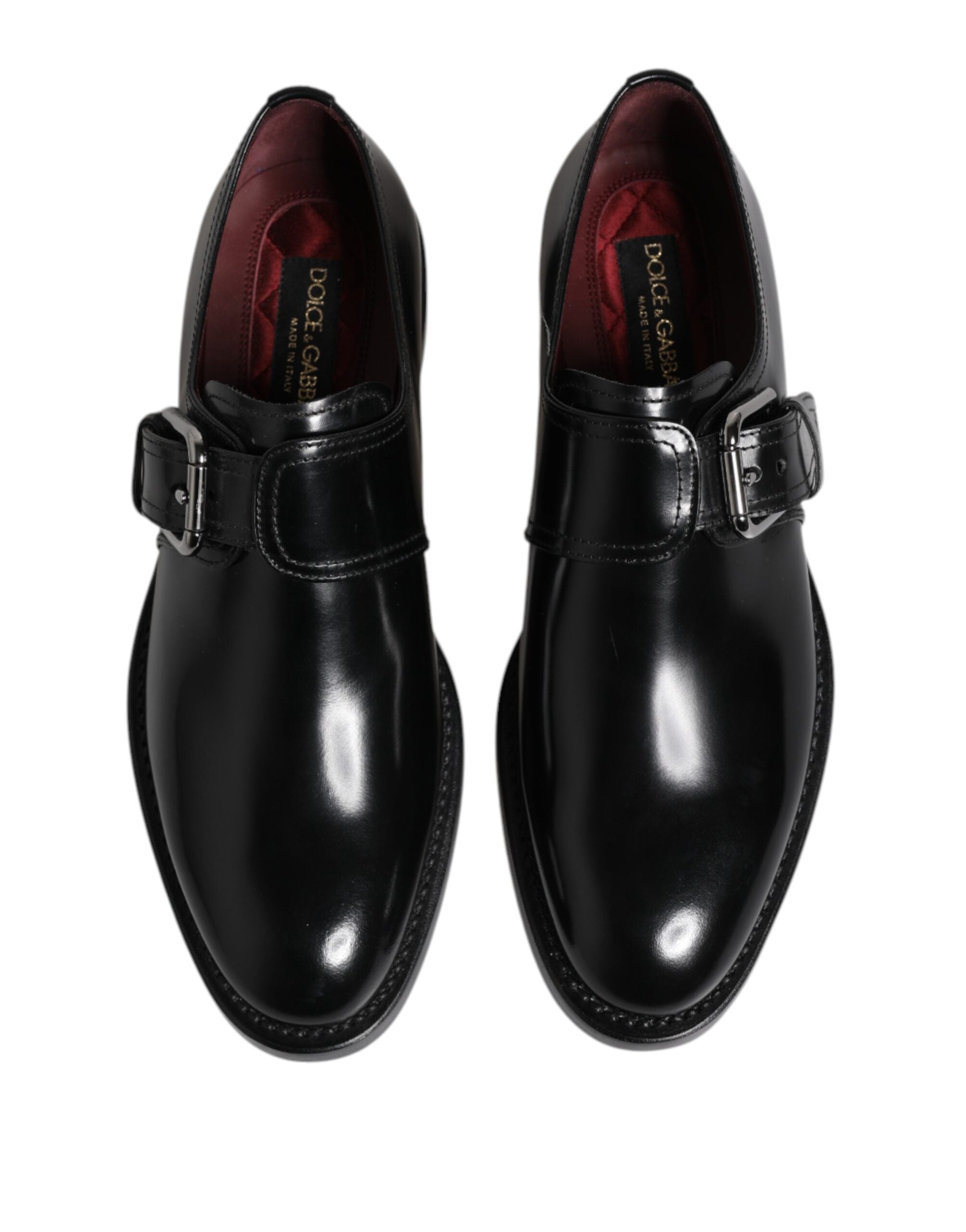 Dolce & Gabbana Leather derby in black — view 2