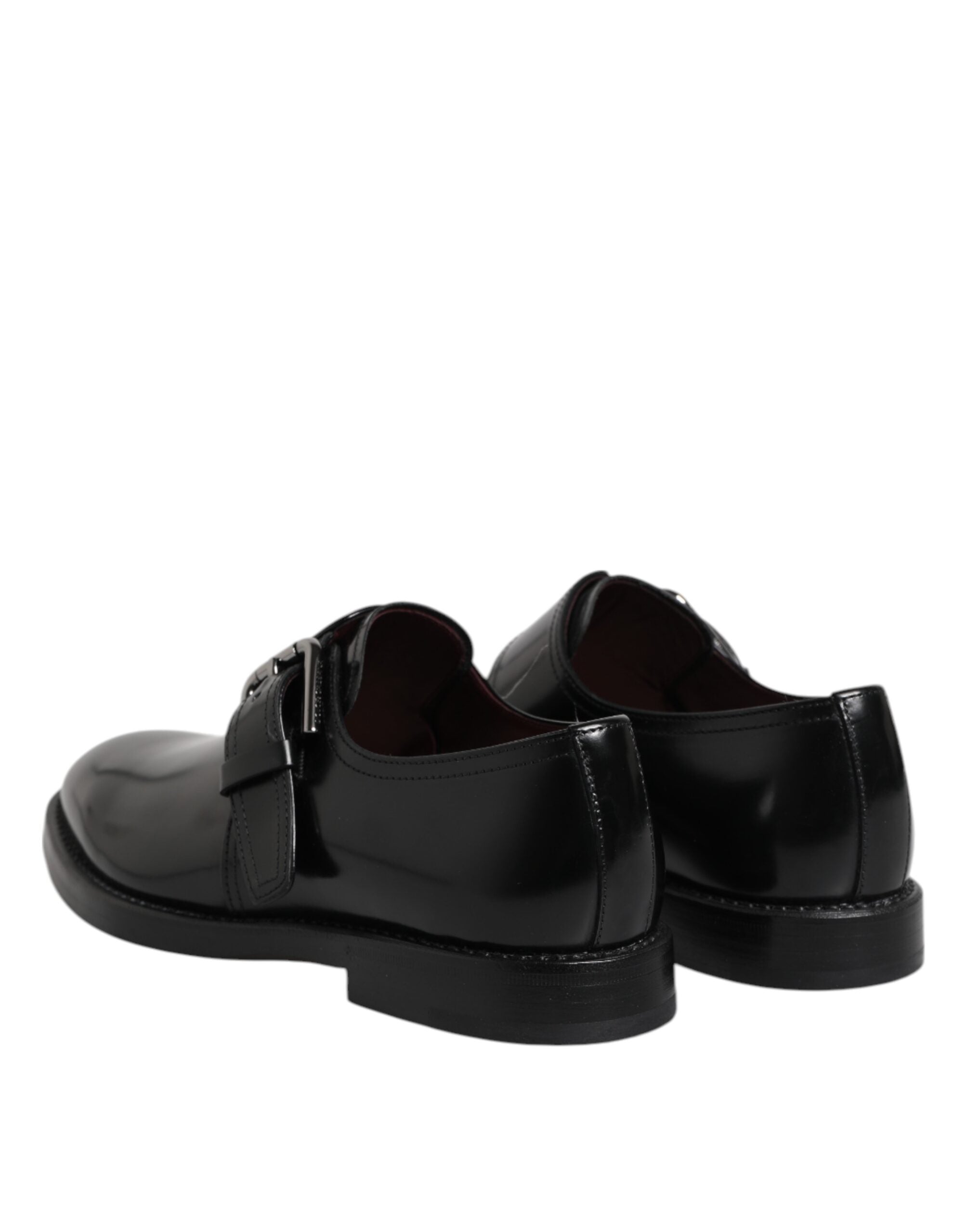 Dolce & Gabbana Leather derby in black — view 4