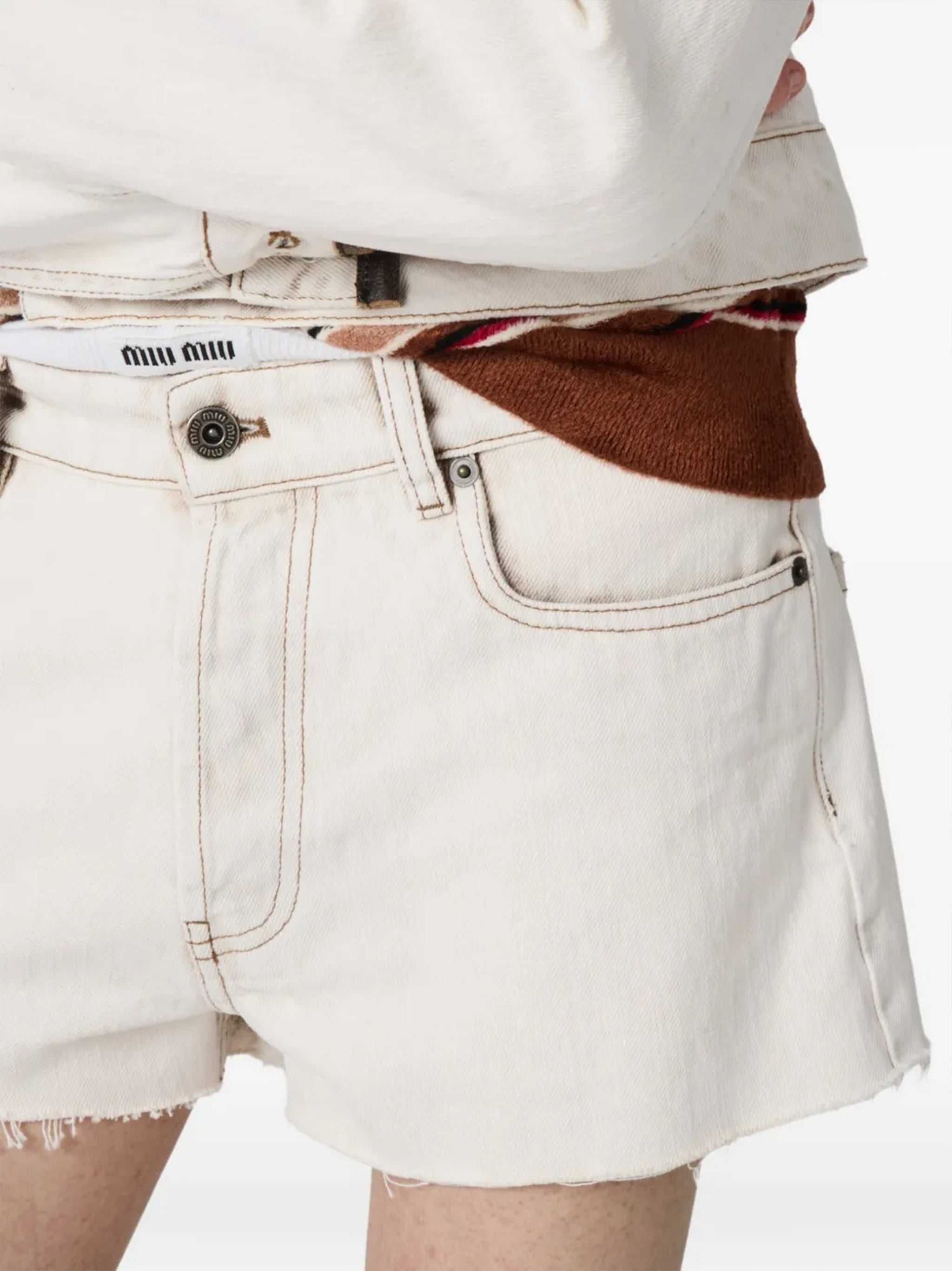 Pantalone White Short