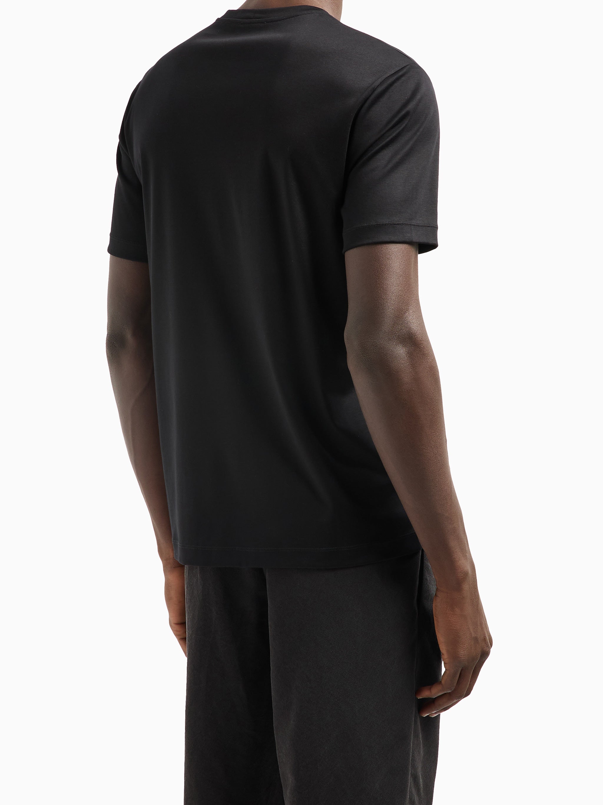 T-shirt Black Cotton |