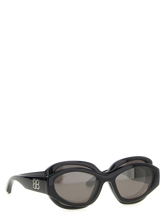 Superbusy Round sunglasses Black Polyamide