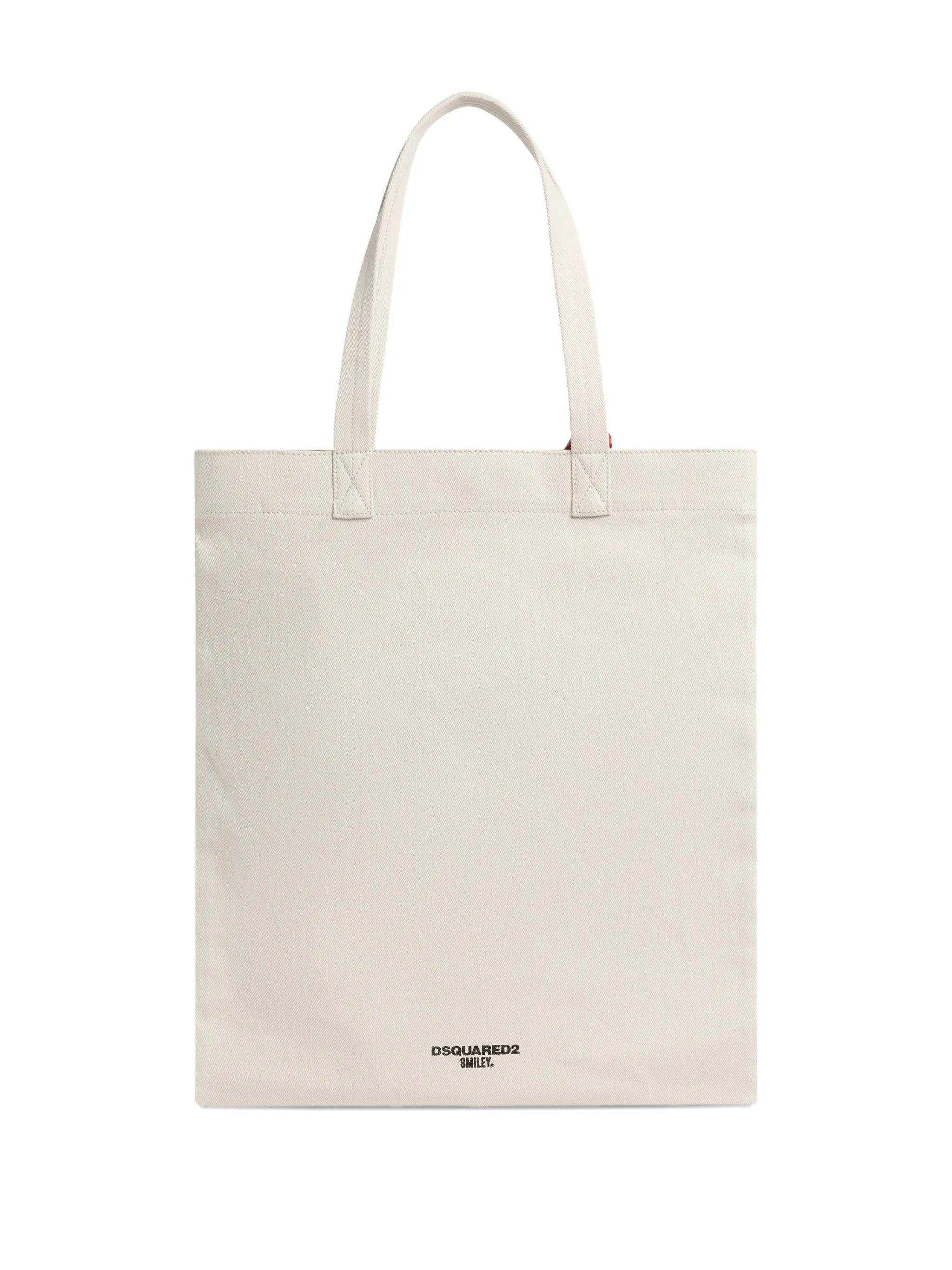 Shopping White Canvas | Borsa
