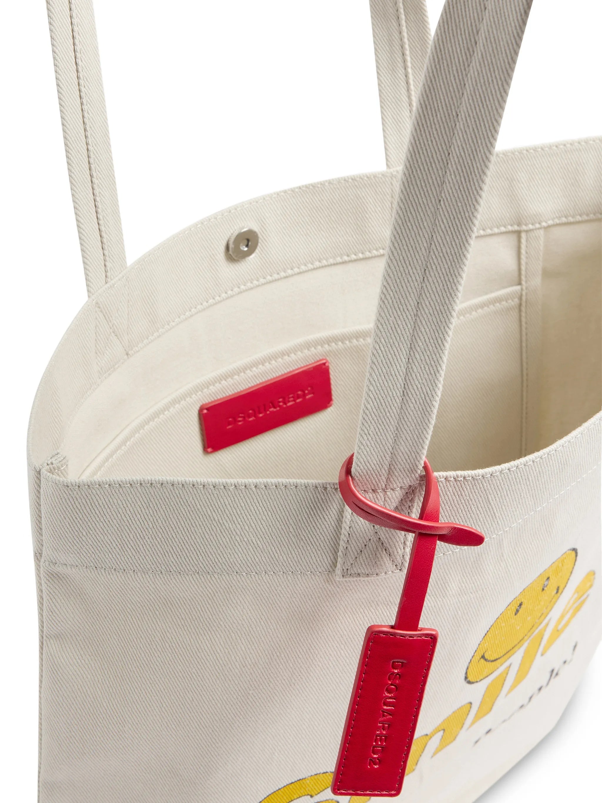 Shopping White Canvas | Borsa