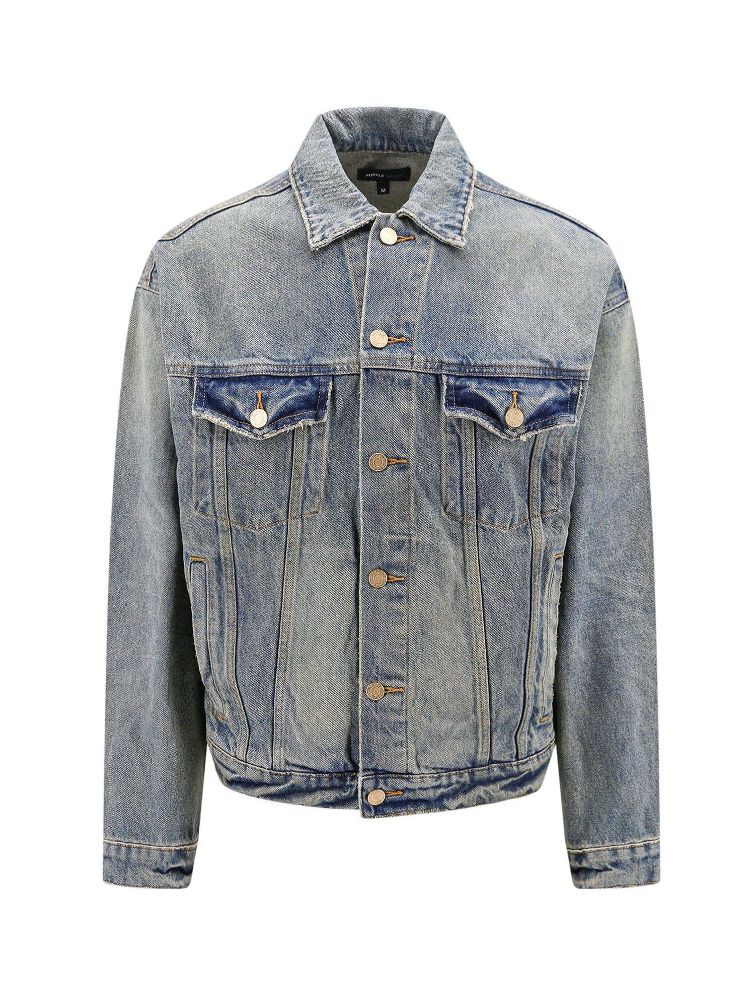 Purple Brand Jackets Blue Cotone