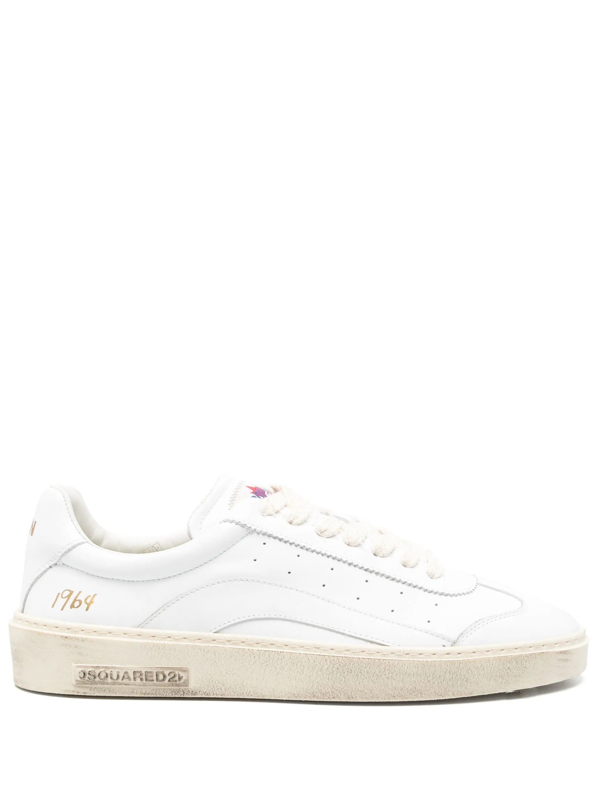 Sneakers White Leather | Calzature