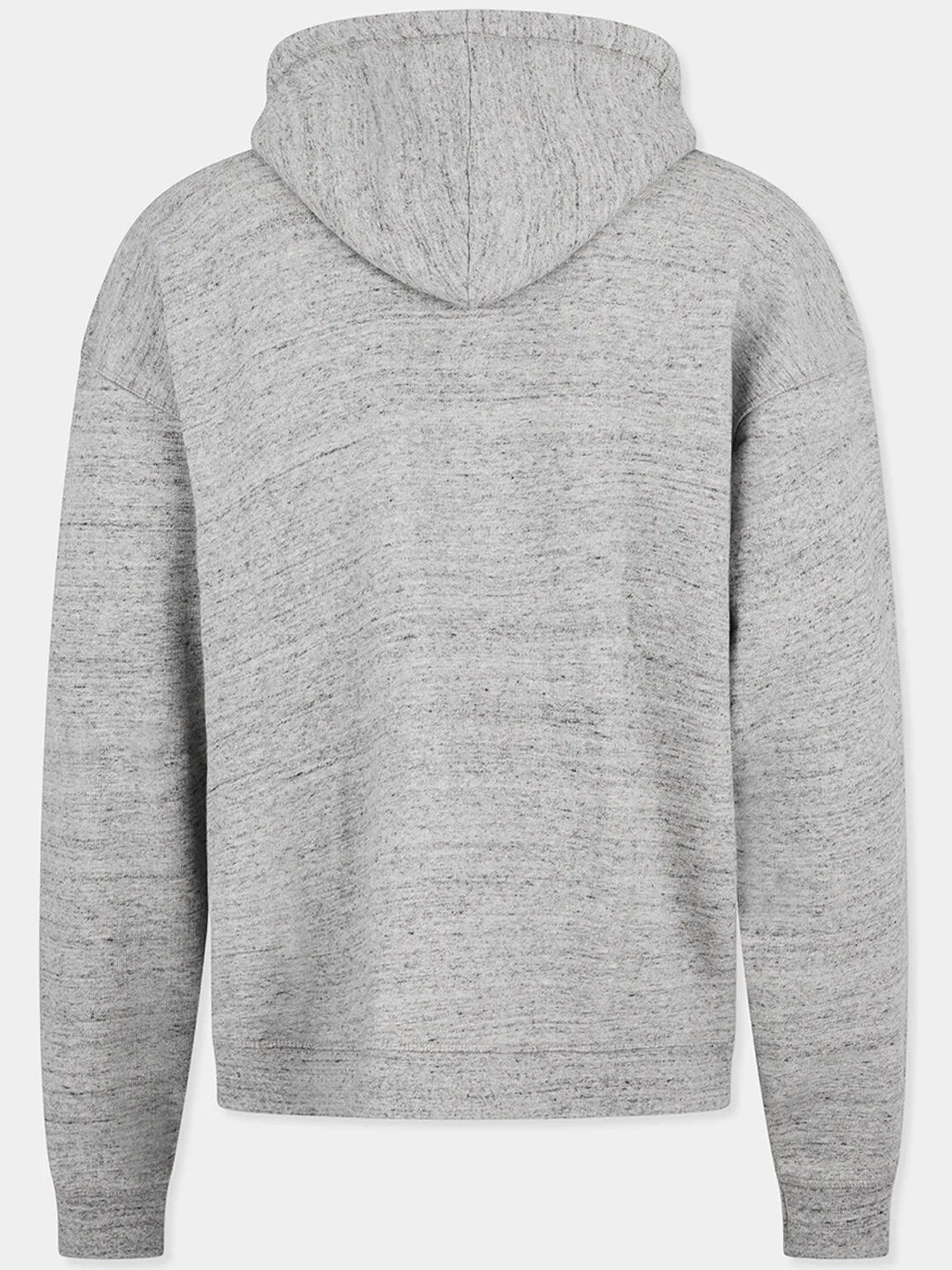 Felpa Con Zip Grey