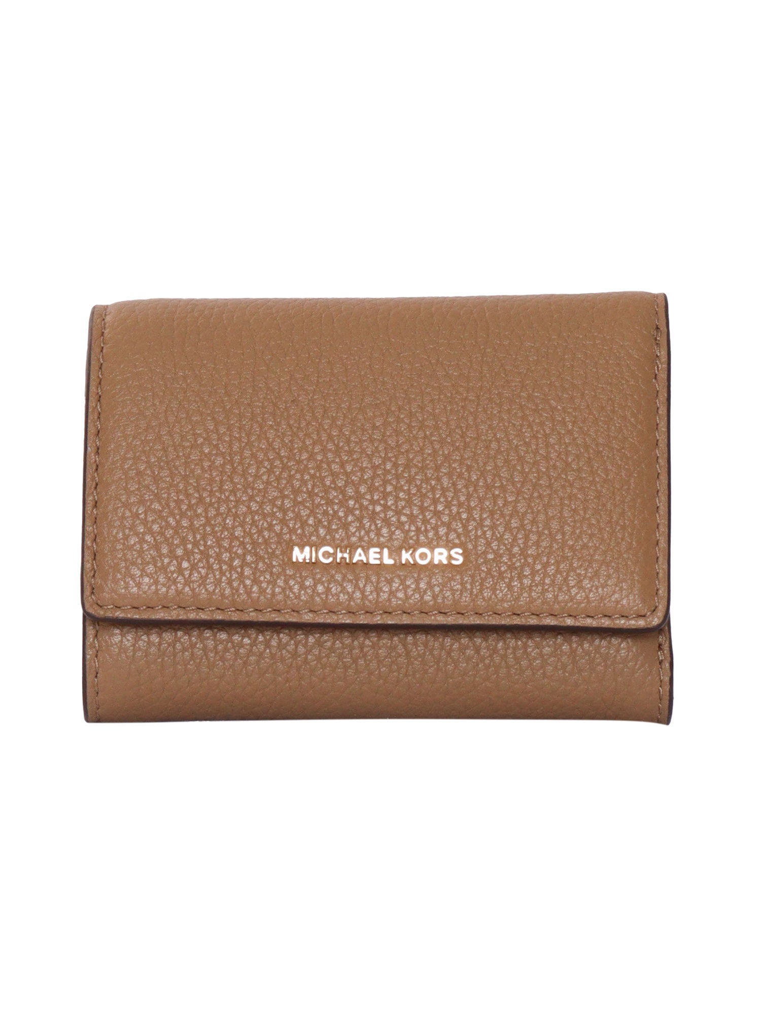 MD TRIFOLD WALLET Brown Cow Leather