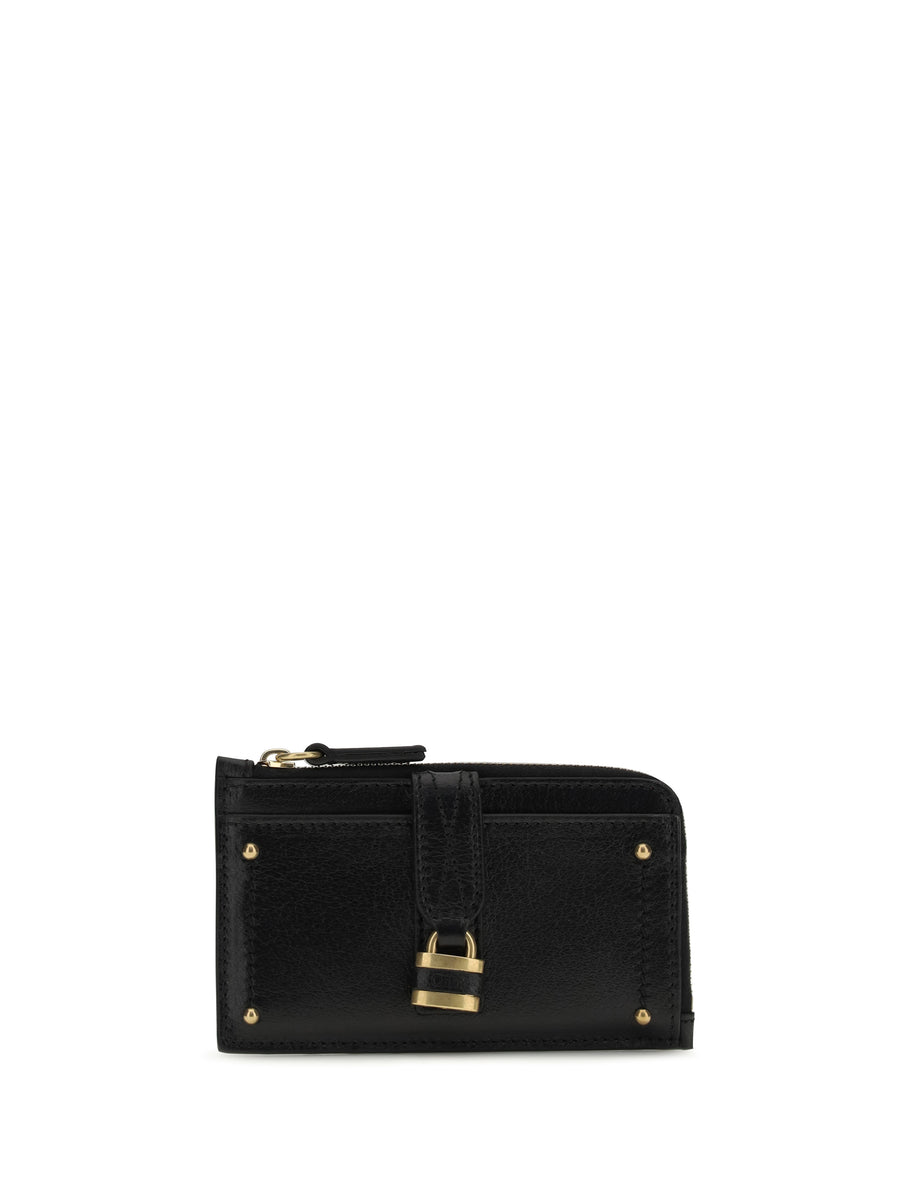 Paddington Coin Purse Black Calf Leather Bos Taurus Wallet
