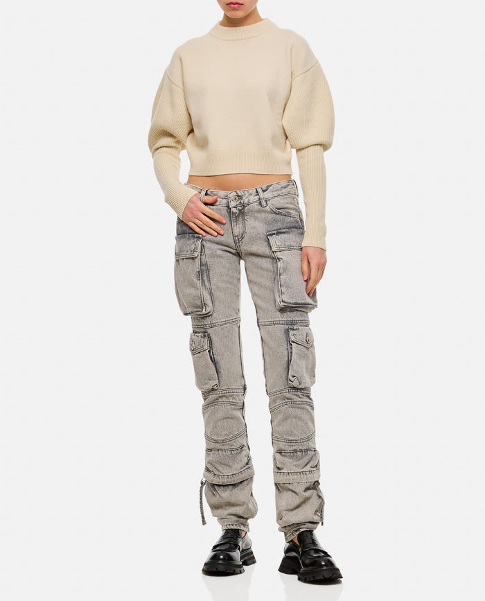 The Attico Jeans Grey