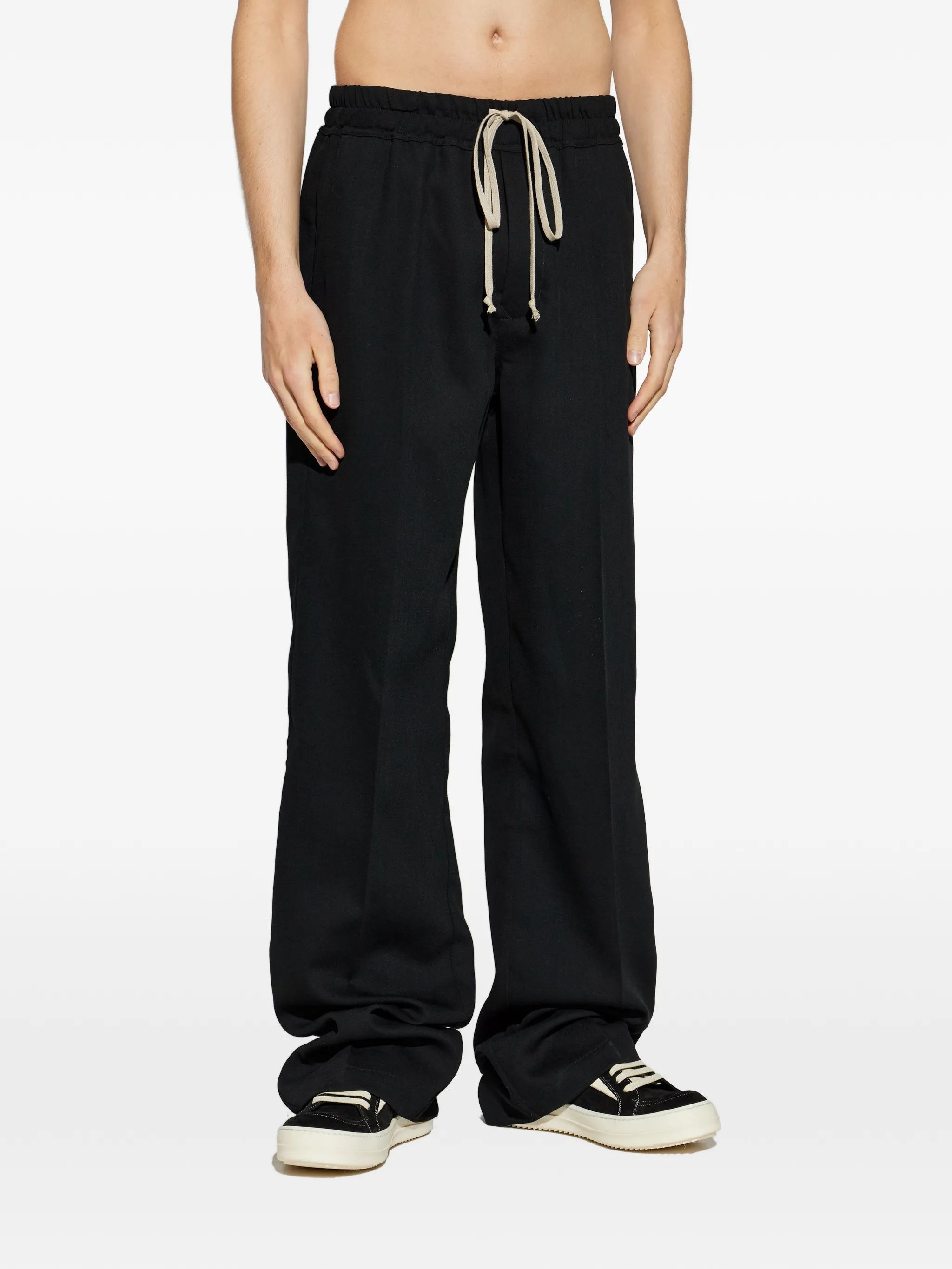 Dietrich Drawstring Black Pantaloni