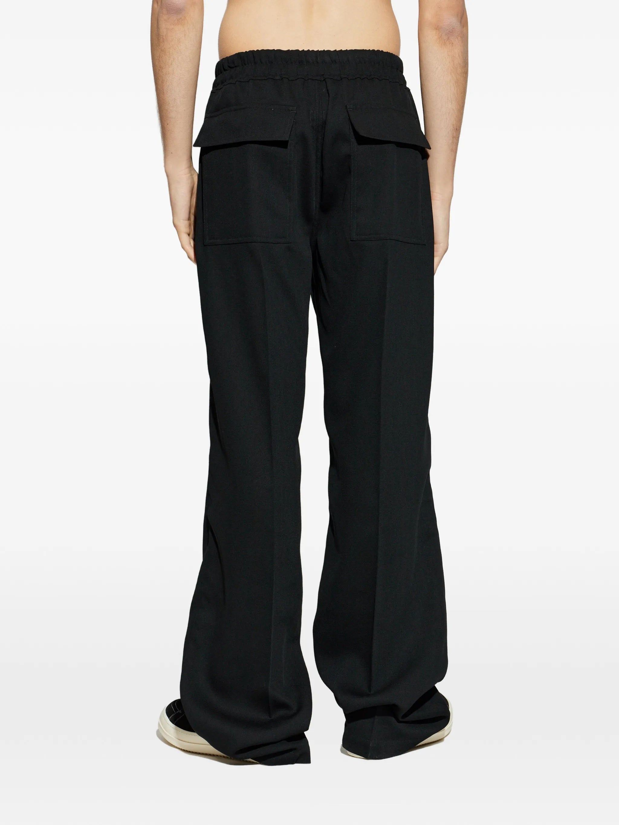 Dietrich Drawstring Black Pantaloni