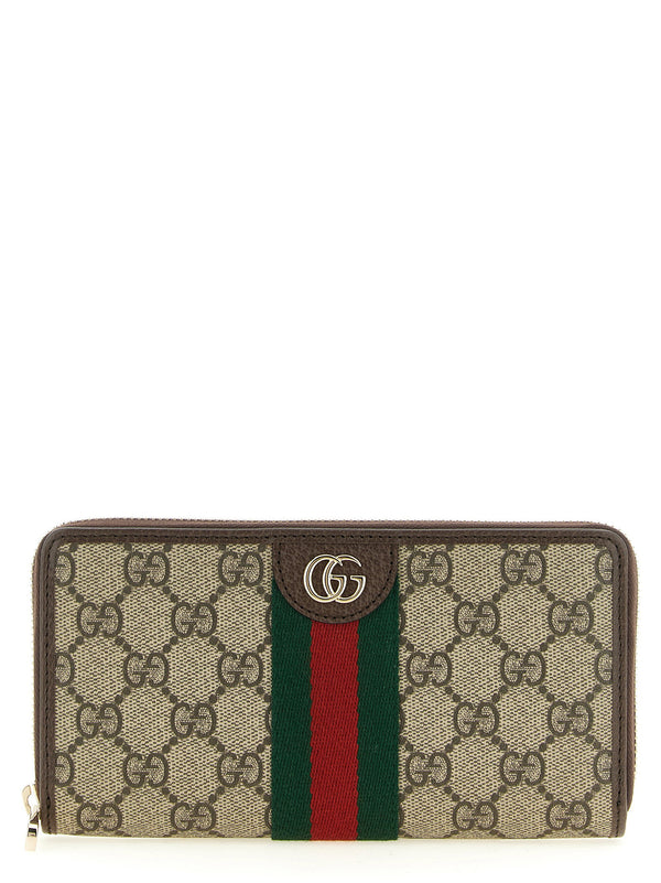 Gucci Ophidia Wallet — Beige