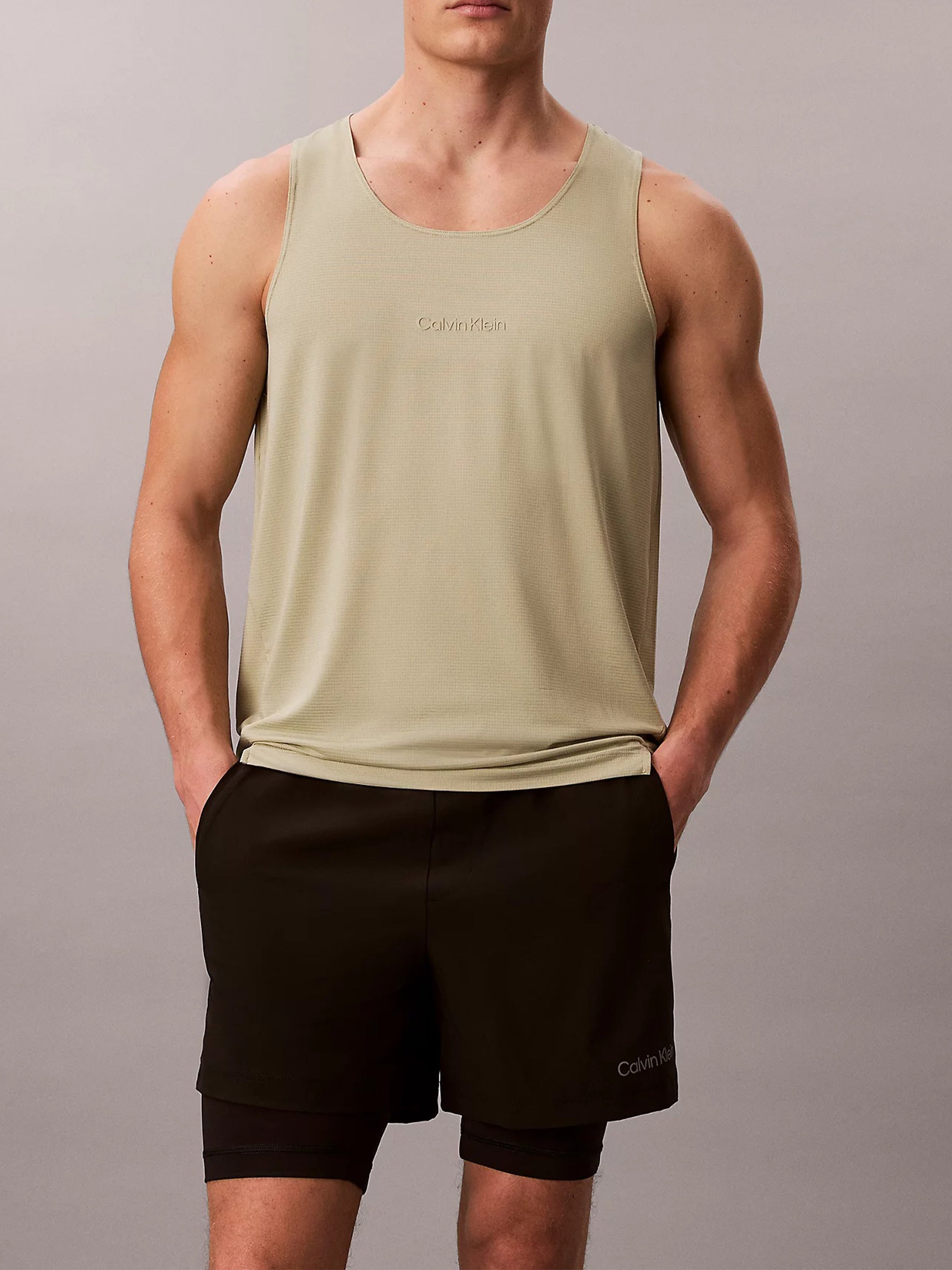 Woven 2-in-1 Short Black