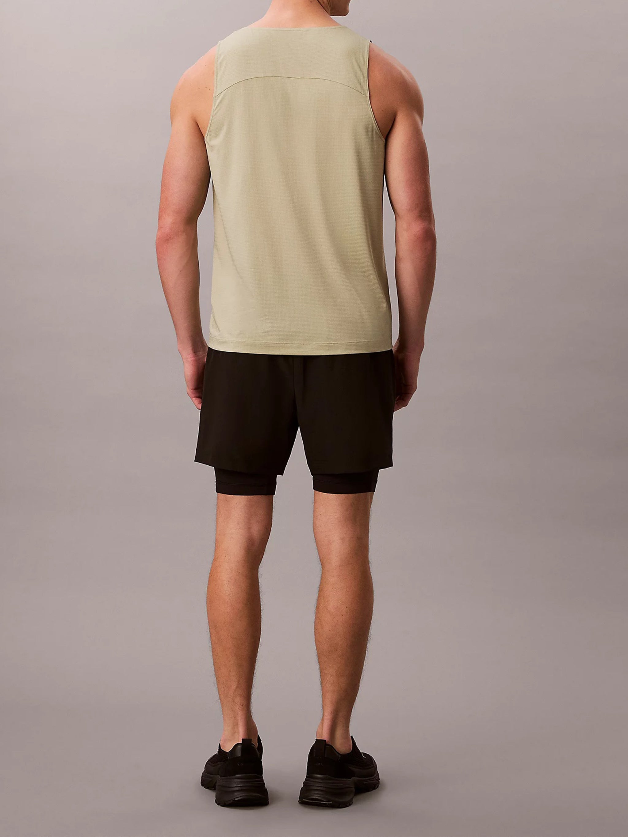 Woven 2-in-1 Short Black