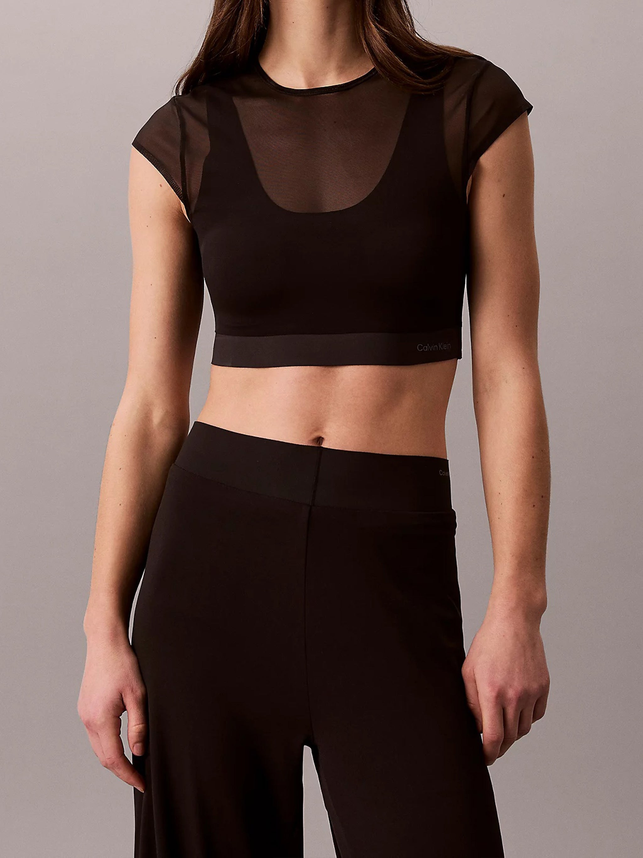 Icon Sport Sculpt Top Black
