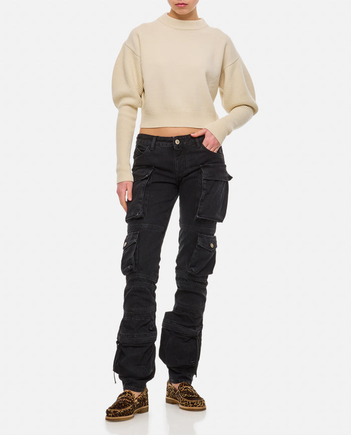 The Attico Jeans Black