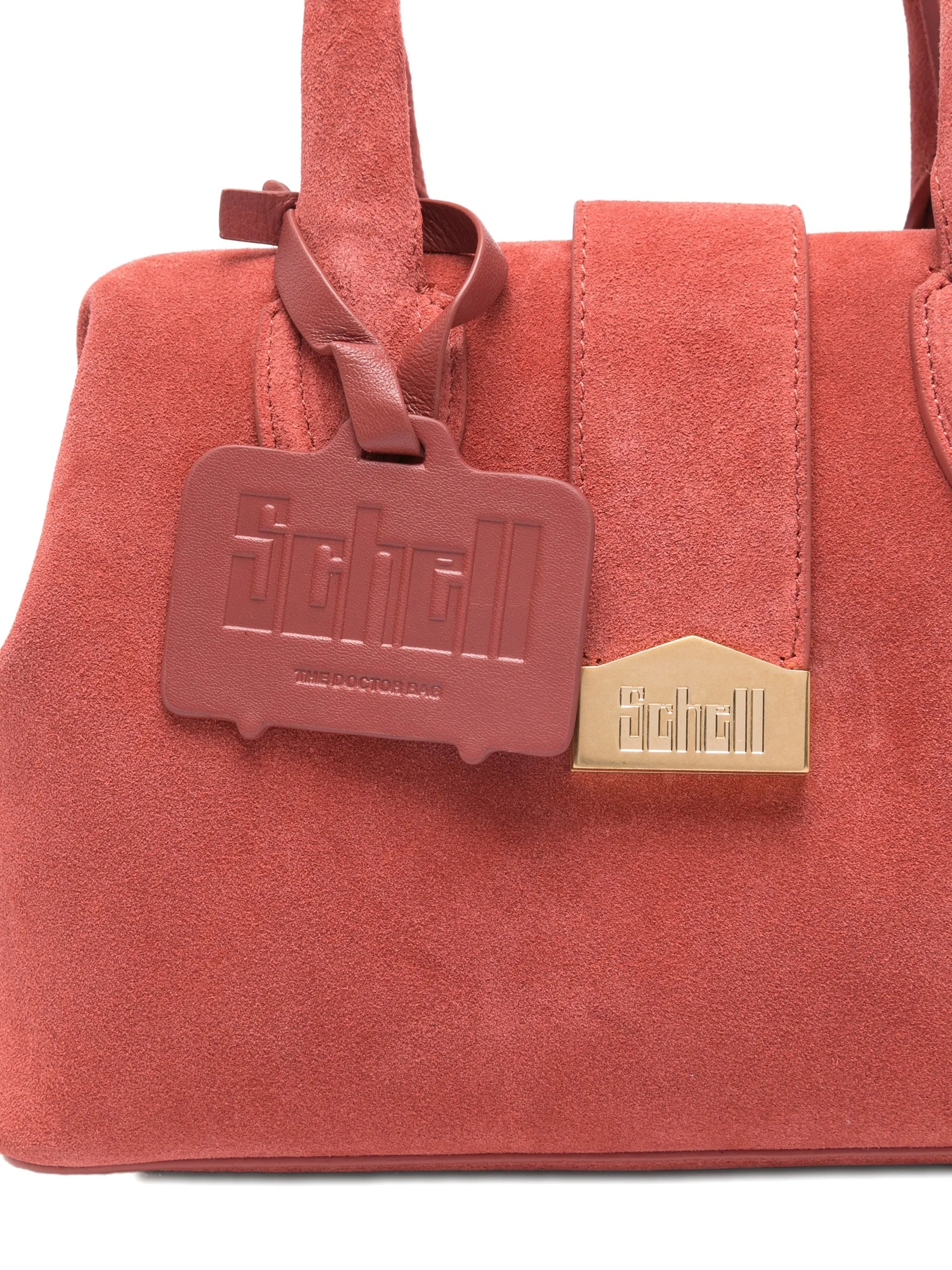 Doctor Bag Small Yellow & Orange Leather | Borsa